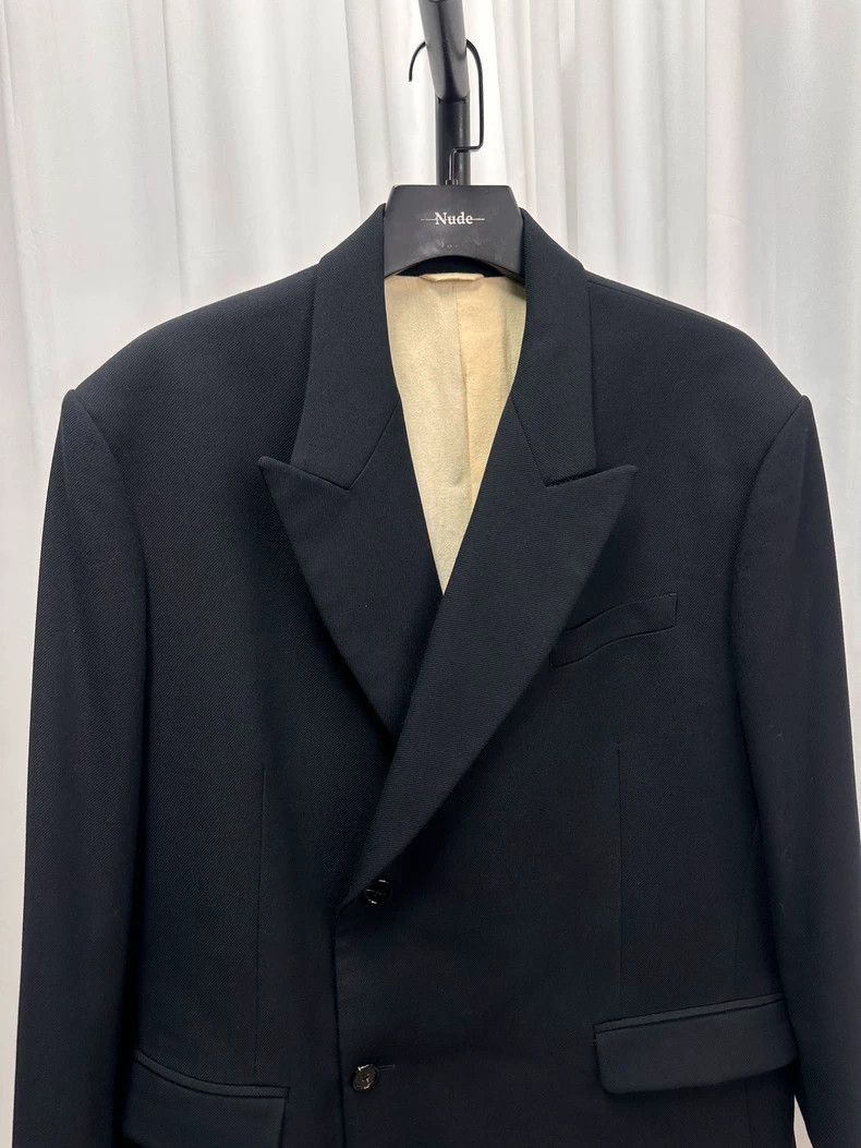 Raf Simons Raf Simons Black Peak Lapel Blazer-2505 Size US L / EU 52-54 / 3 - 3 Thumbnail