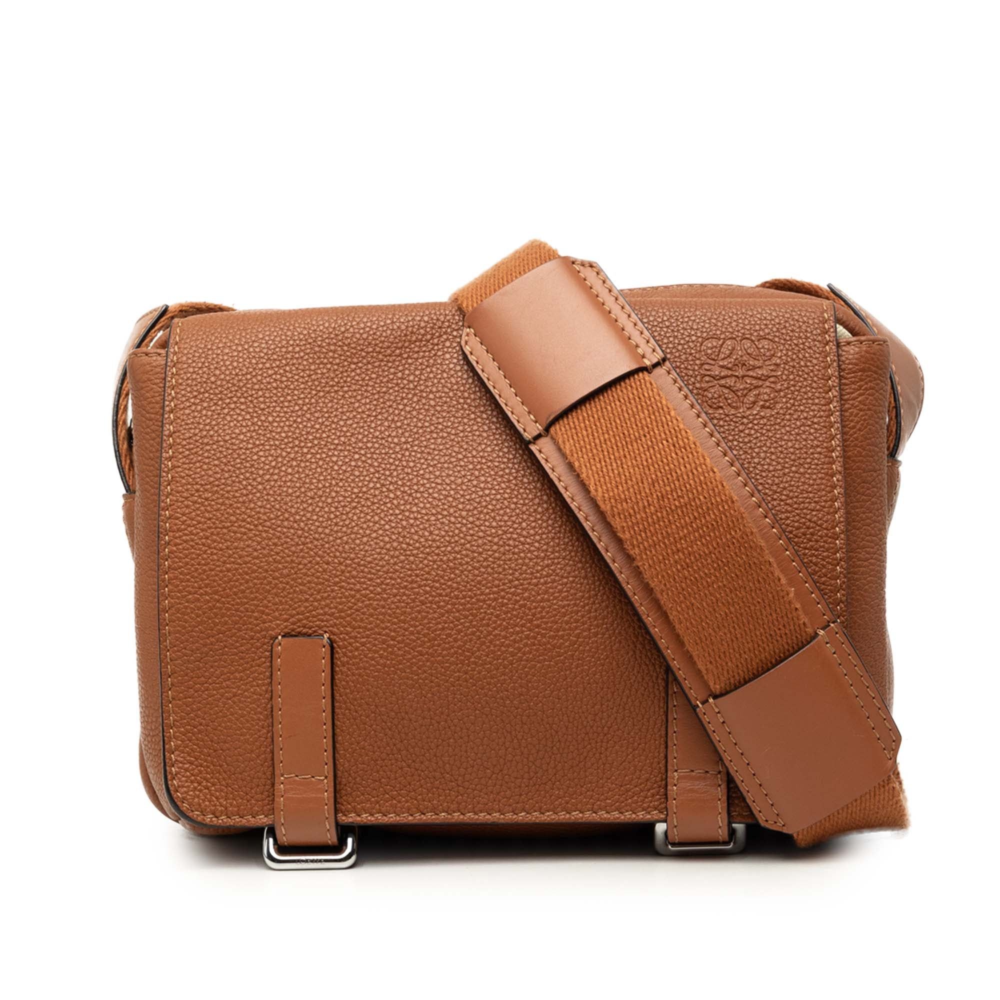 Loewe Soft Grained Calfskin Military Messenger Bag XS Size ONE SIZE - 1 Thumbnail