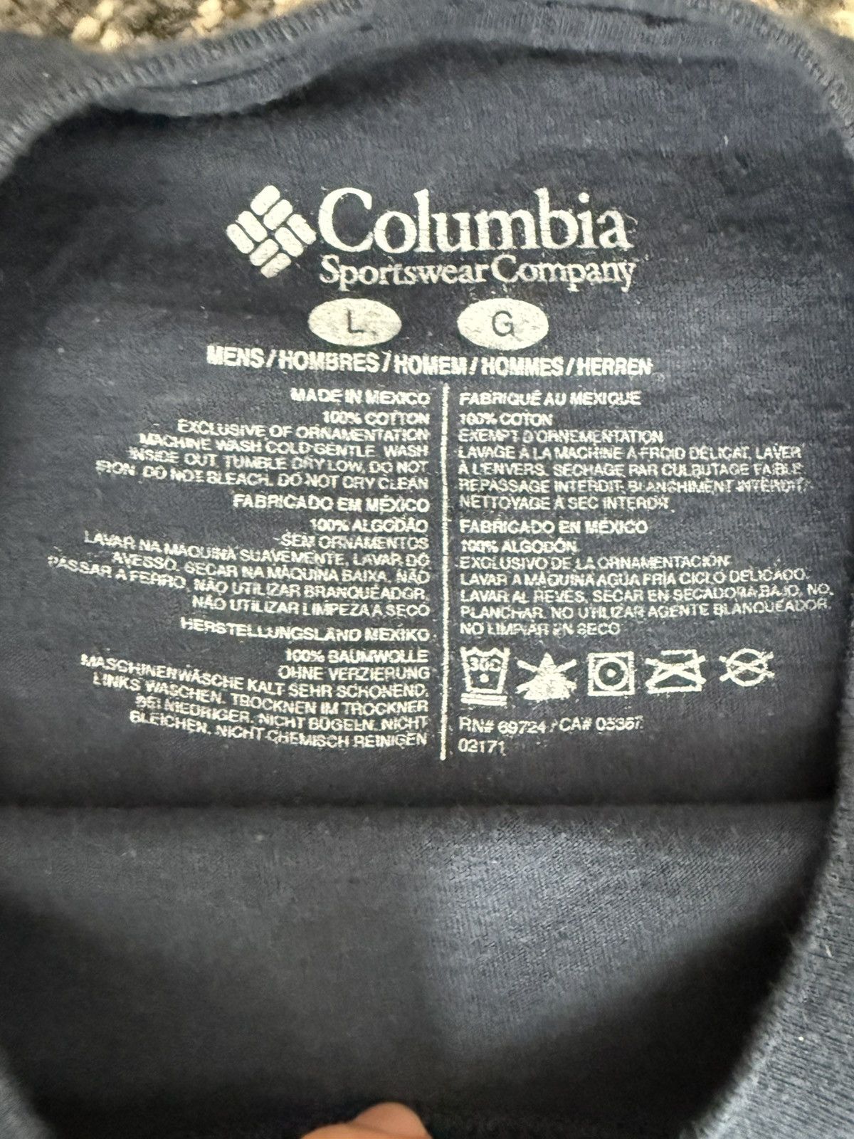 Columbia Columbia PFG Flag Logo Tee Size US L / EU 52-54 / 3 - 5 Thumbnail