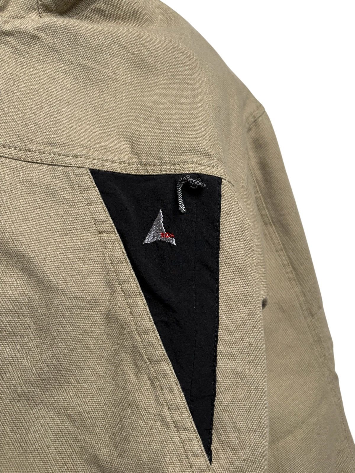 ROA ROA Taupe Canvas Cotton Workwear Jacket Size US S / EU 44-46 / 1 - 4 Thumbnail