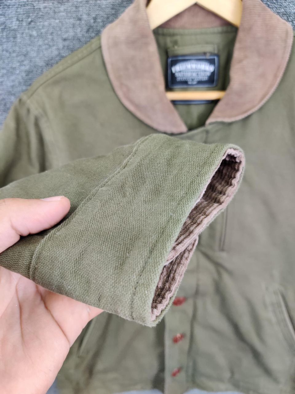 FrizmWORKS Vintage Frizm Works N-1 Deck Jacket Olive Green Size US M / EU 48-50 / 2 - 13 Thumbnail