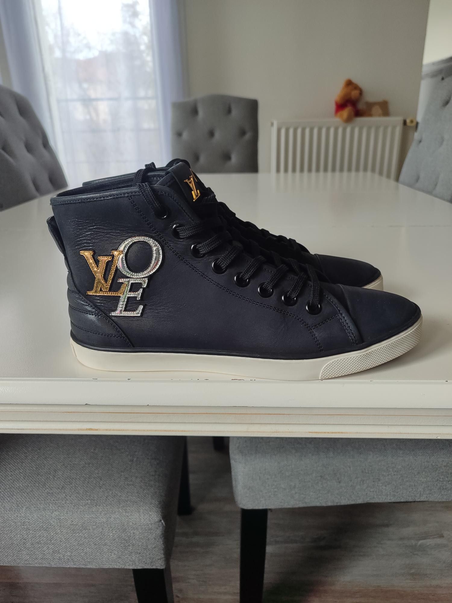 Louis Vuitton BASKETS LOUIS VUITTON PUNCHY LOVE Size US 8 / IT 38 - 3 Thumbnail