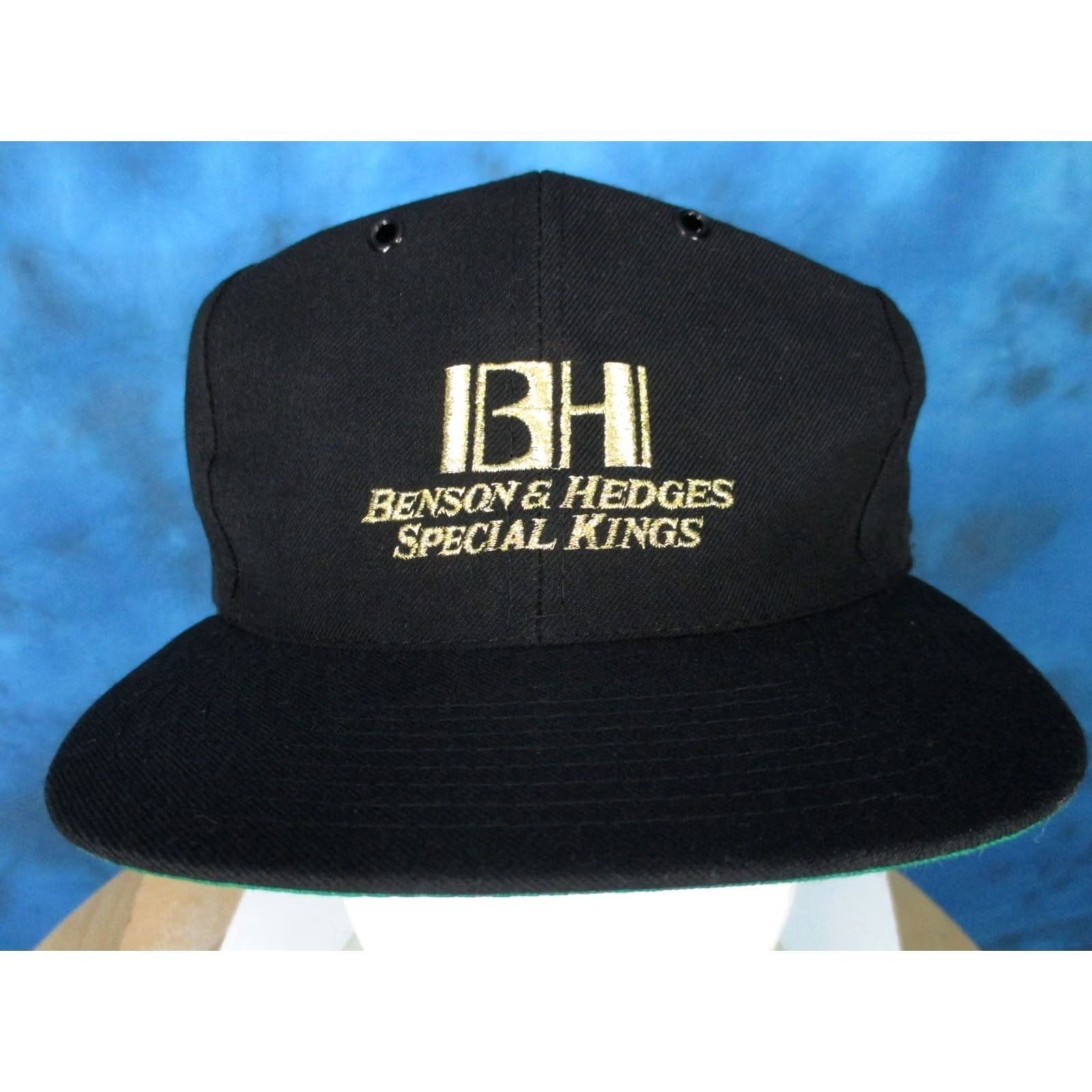 Vintage VINTAGE Benson & Hedges Snapback Hat 90s Men Adjustable Black Hip Hop CIGARETTES SPECIAL KINGS NOS Size ONE SIZE - 4 Thumbnail