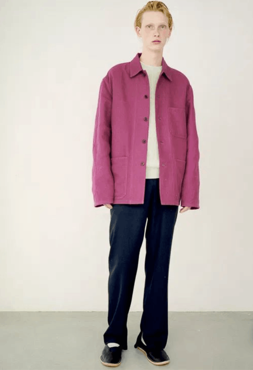 Auralee 5 Linen Cotton Double Face Big Coverall Size US XXL / EU 58 / 5 - 11 Thumbnail