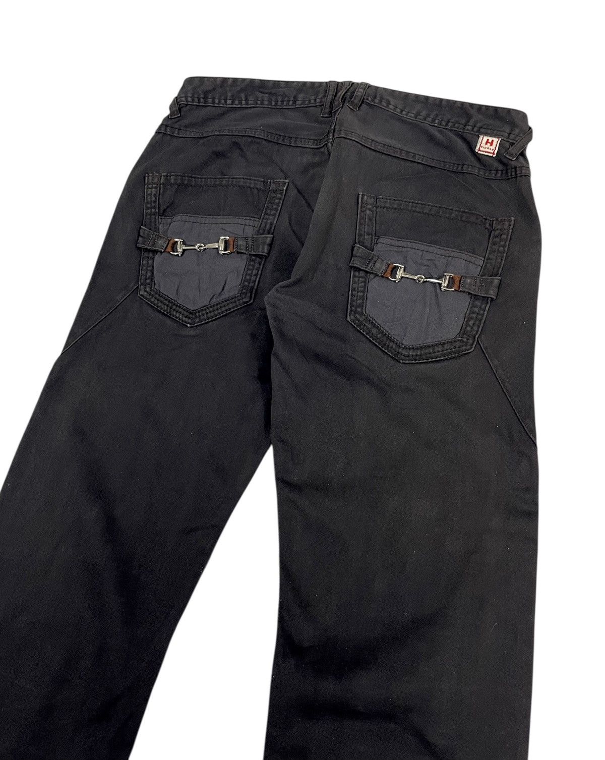 Japanese Brand Hideways Nicole Japan Flare Pants Size US 31 - 5 Thumbnail