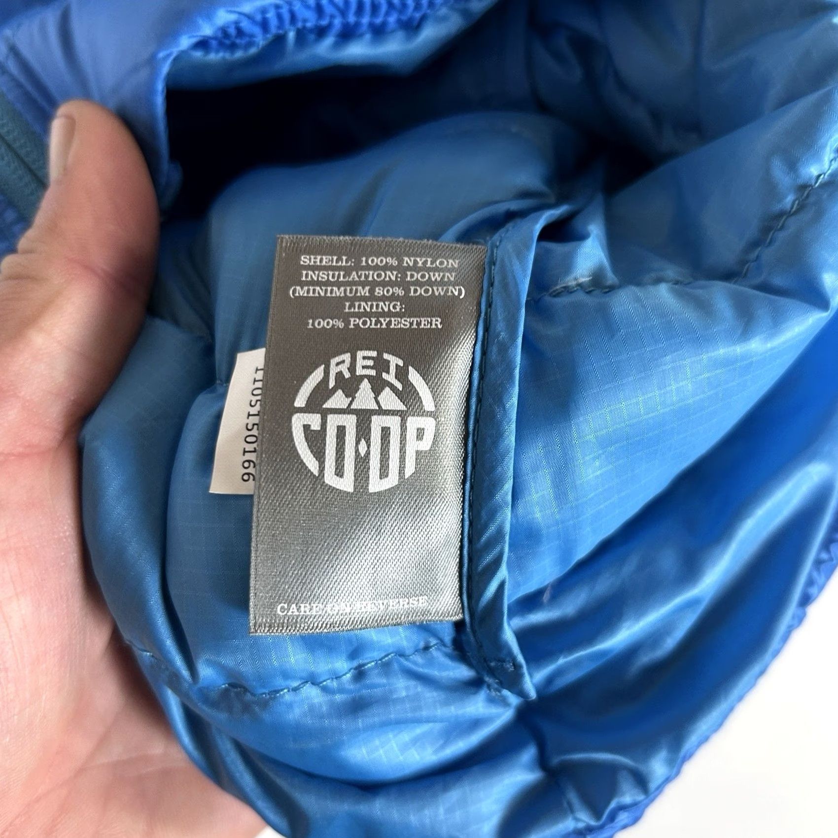 Vintage REI Co Op Down Puffer Vest Womens XS Blue Ultralight Insulated Full Zip Pockets Size XS / US 0-2 / IT 36-38 - 4 Thumbnail