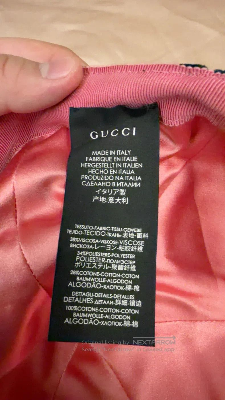 Gucci Gucci Size XL Velvet hat Size ONE SIZE - 3 Thumbnail