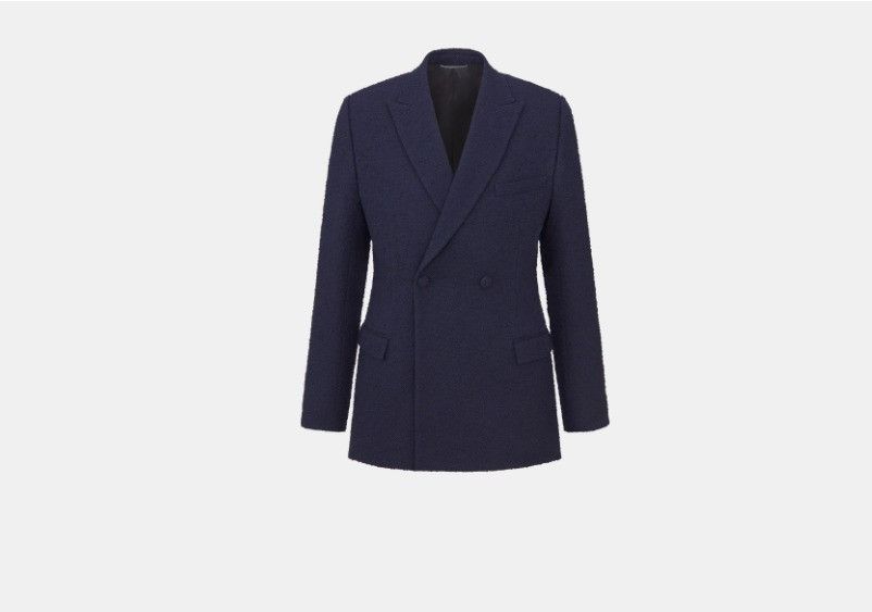 Dior o1w1db10225 023C241F6 Jacket in Blue Size US M / EU 48-50 / 2 - 1 Thumbnail