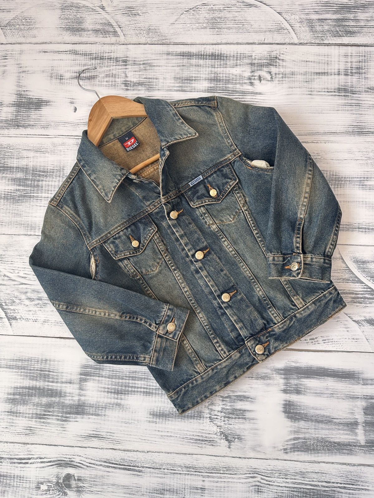 Diesel Vintage Y2K DIESEL Denim Jacket Women’s size M Size M / US 6-8 / IT 42-44 - 1 Thumbnail