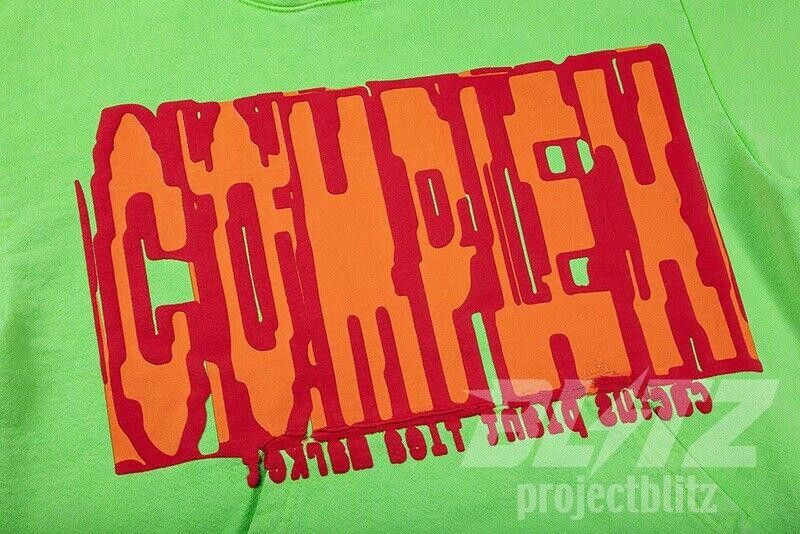 Designer CACTUS FLEA MARKET COMPLEXCON HOODIE FLURO GREEN CPFM Size US 34 / EU 50 - 4 Thumbnail