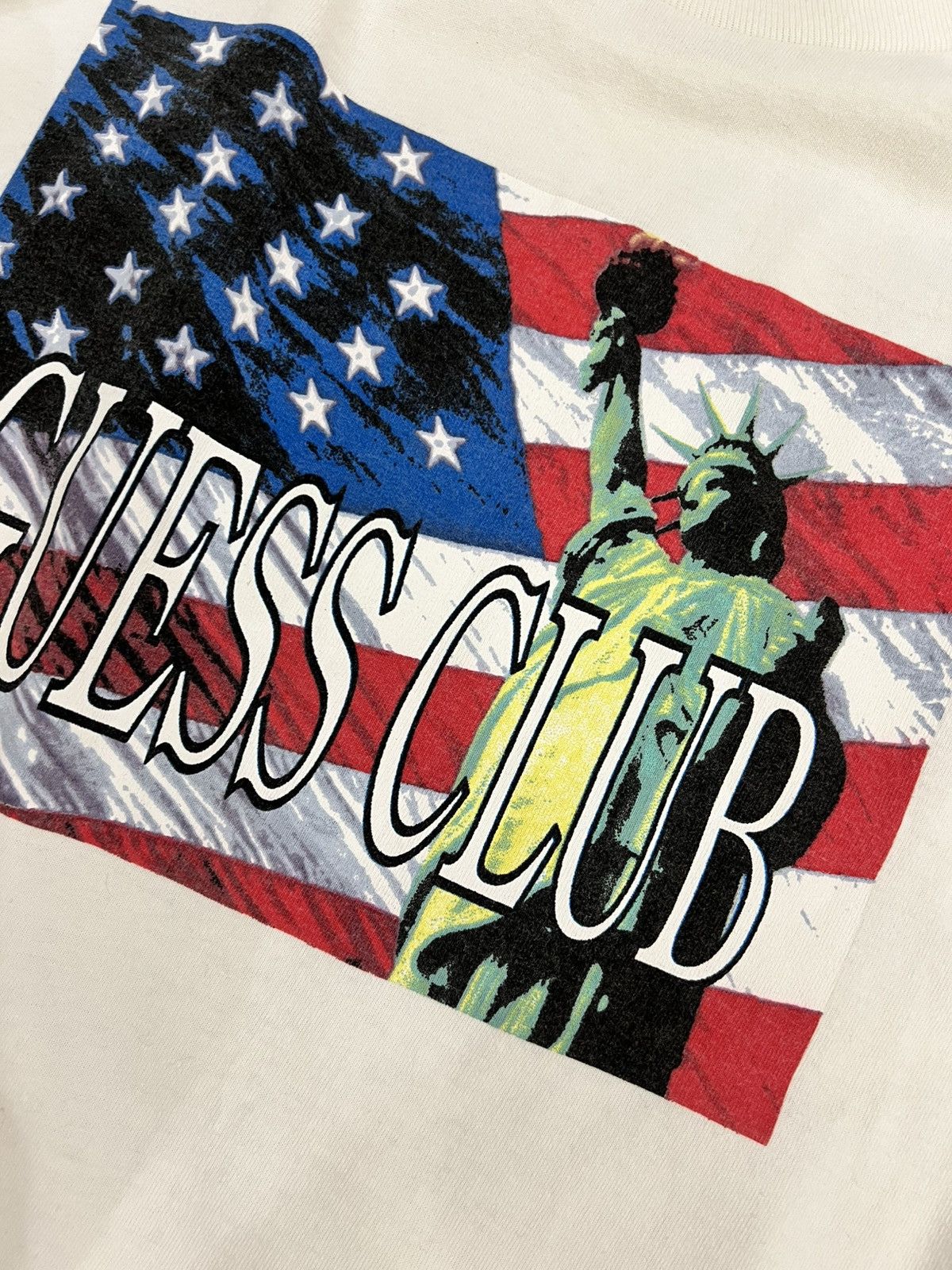 Guess 🩸RARE🩸Guess Club Vintage Made in USA T Shirt Size US L / EU 52-54 / 3 - 6 Thumbnail