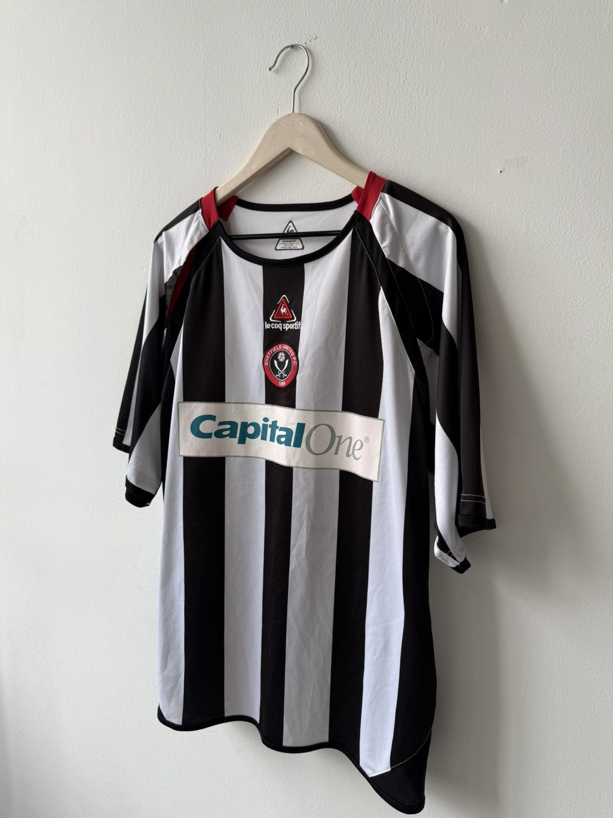Le Coq Sportif × Vintage Le Coq Sportif Sheffield United 2005/2006 Away Jersey Size US L / EU 52-54 / 3 - 2 Thumbnail