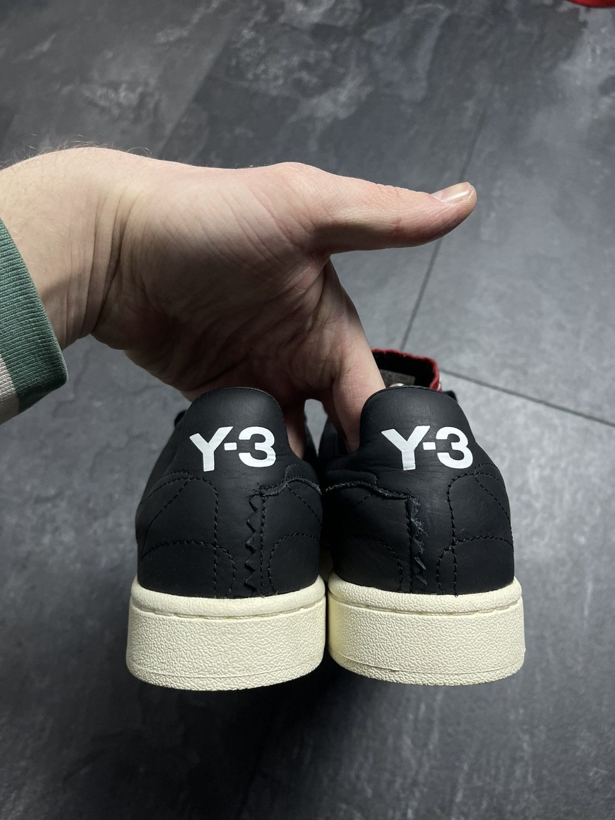 Adidas × Vintage × Yohji Yamamoto Adidas Y-3 Yohji Court Black sneakers Size US 5 / EU 37 - 11 Thumbnail