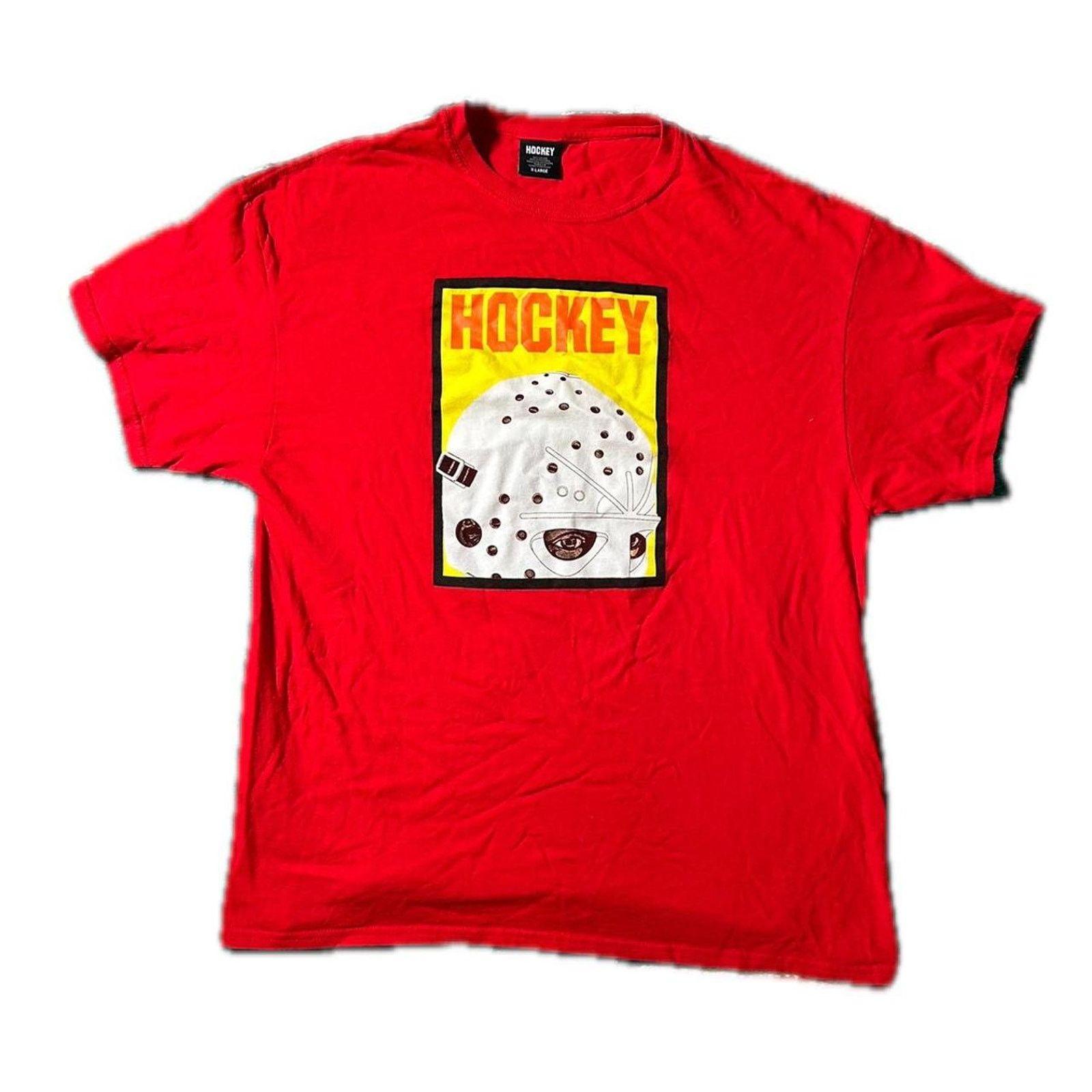 【HOCKEY】 NO MANNERS TEE RED NortheasternVintageCrestHockey