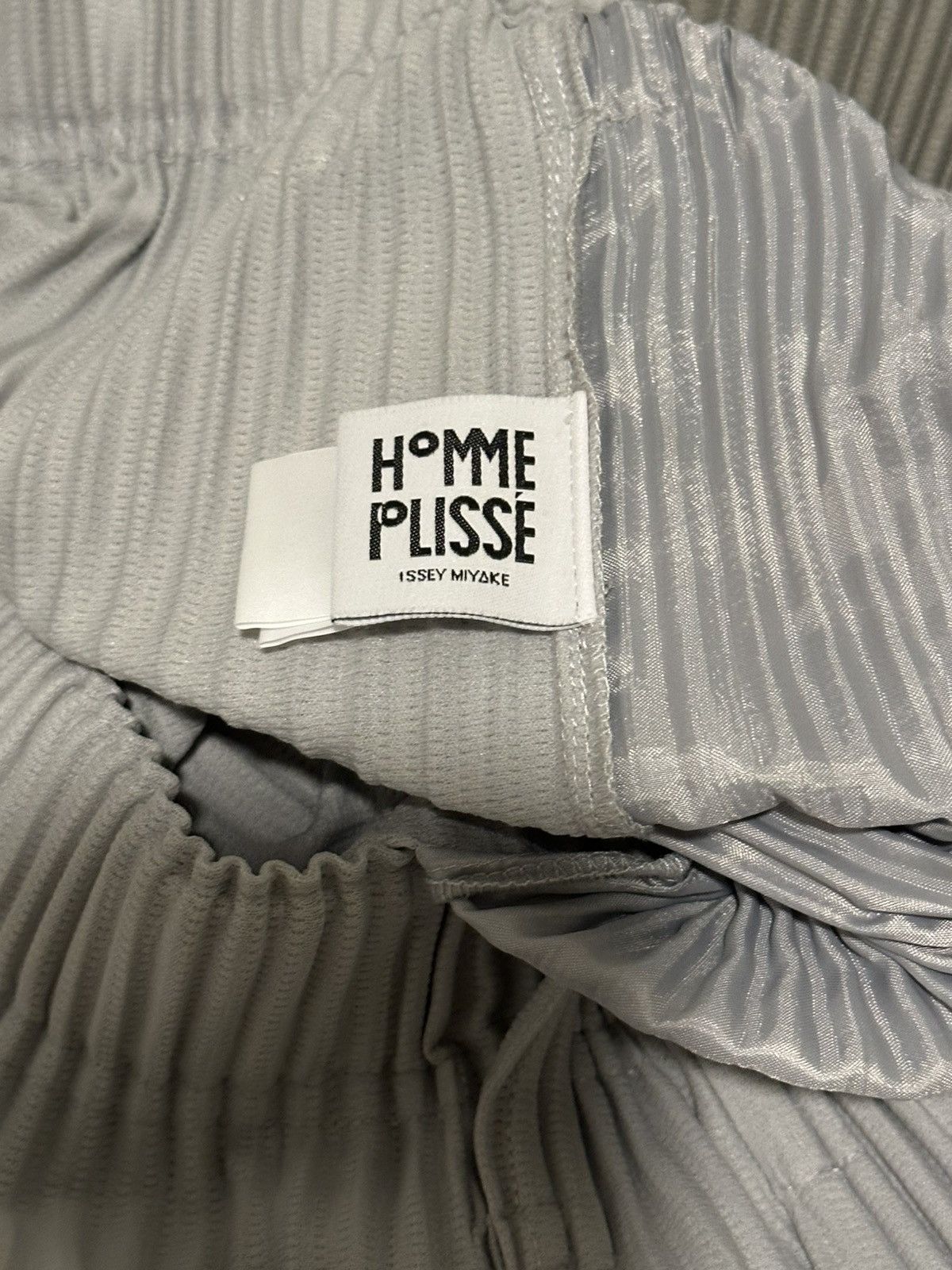 Homme Plisse Issey Miyake Homme Plisse Issey Miyake Grey Pleated Pants Size 1 Size US 32 / EU 48 - 3 Thumbnail