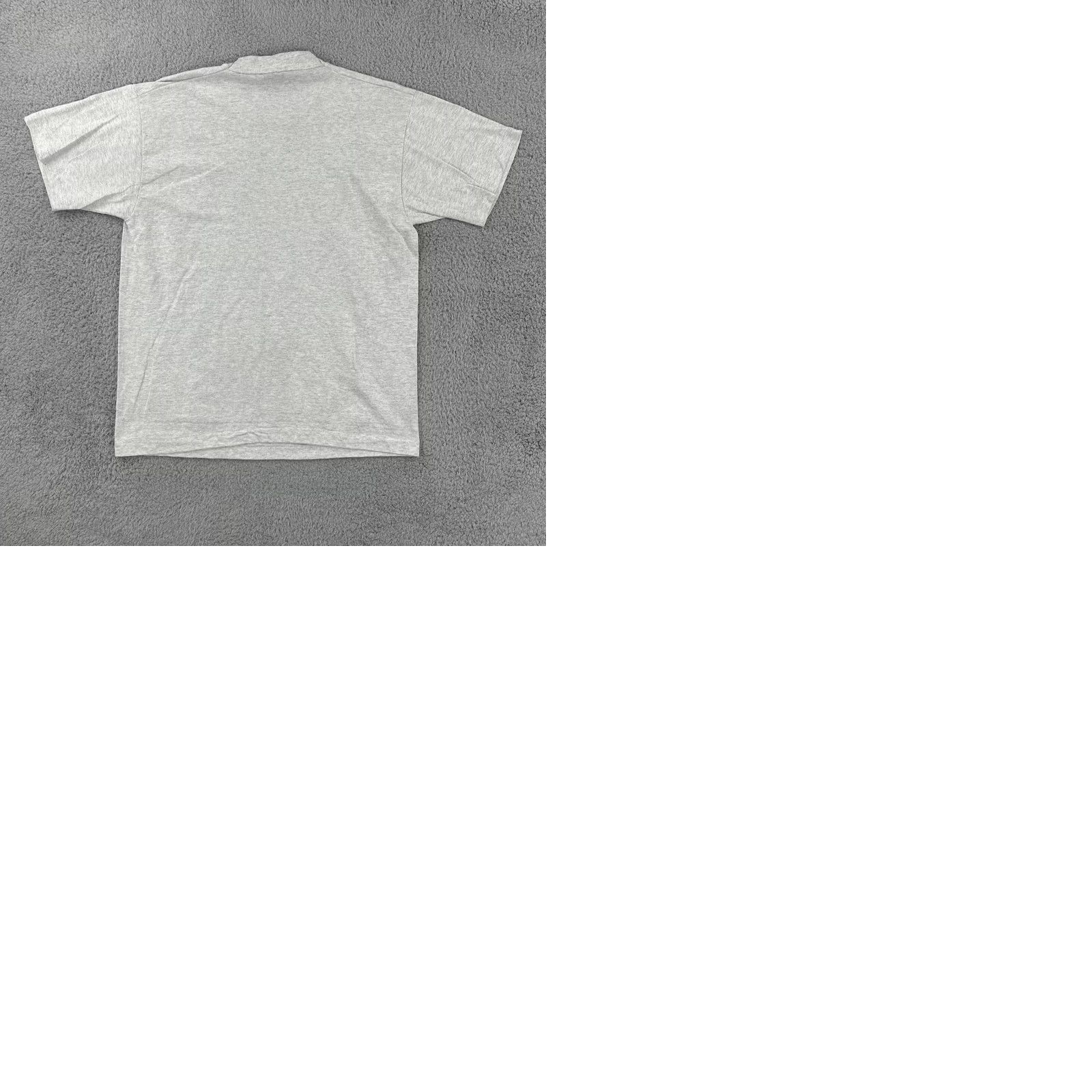 Fruit Of The Loom VINTAGE Fruit of the Loom T Shirt Gray XL 1990s Made in USA NM State Fair Mens Graphic Tee Size US XL / EU 56 / 4 - 11 Thumbnail