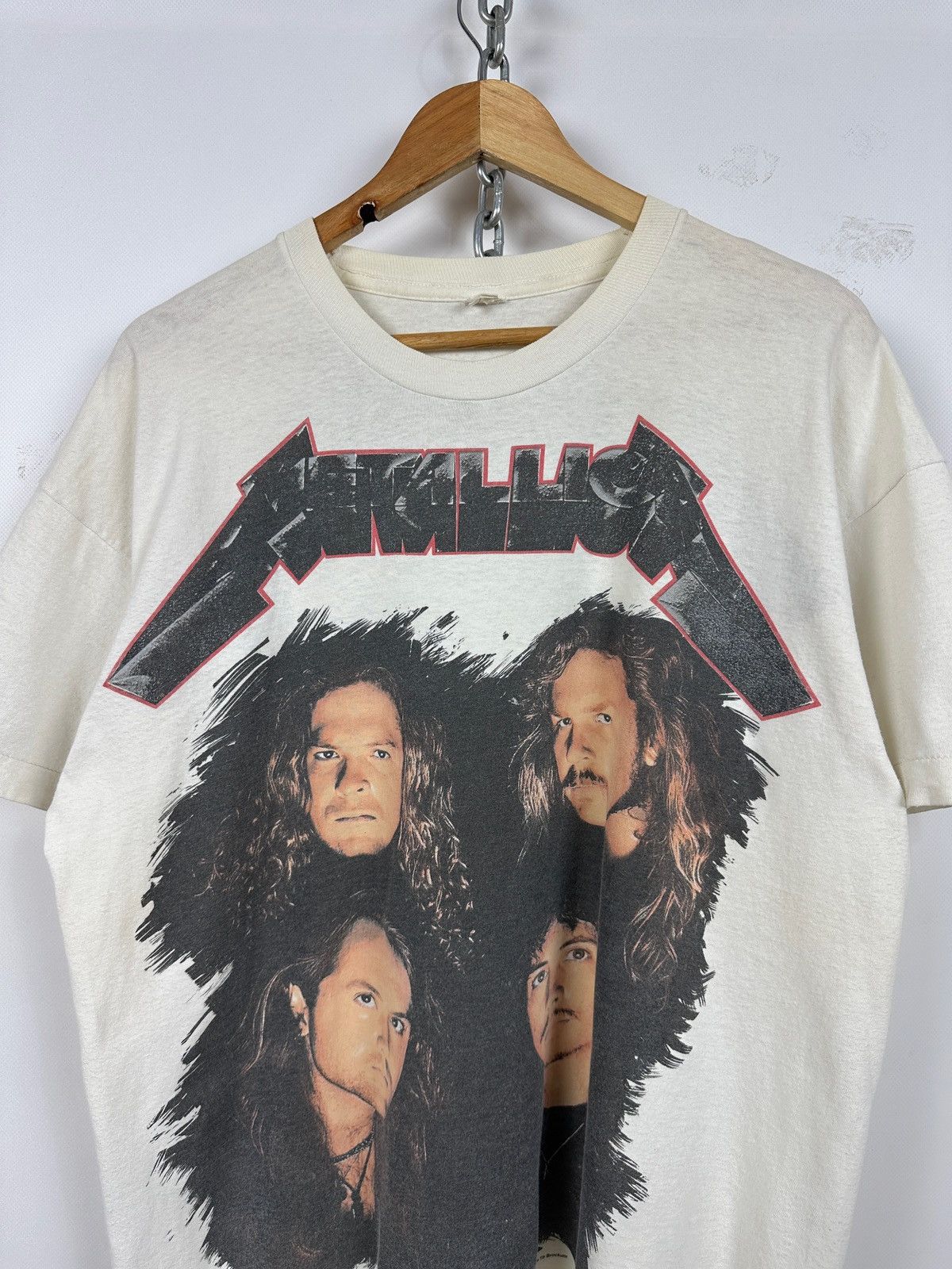 Band Tees Vintage 1991-93 Metallica Wherever I May Roam Brockum Shirt Size US XL / EU 56 / 4 - 4 Thumbnail