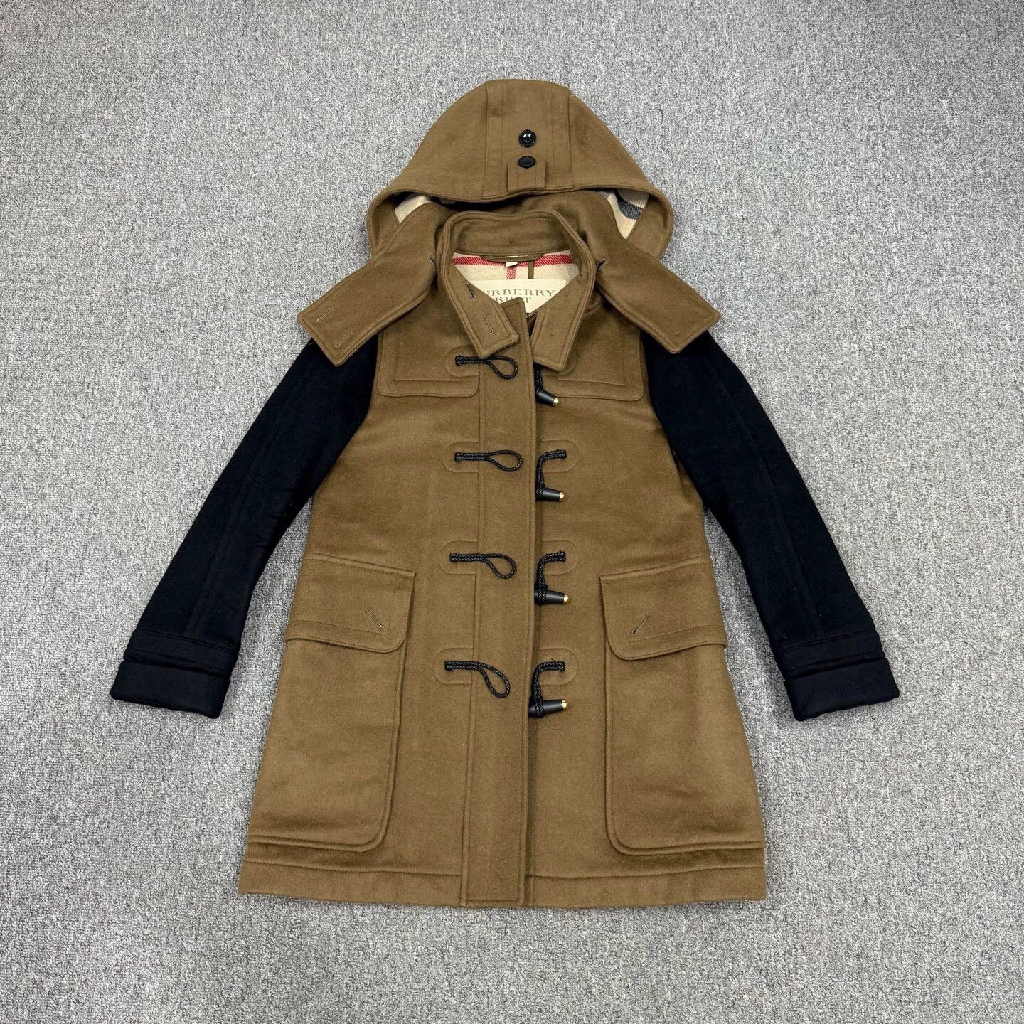 Burberry Burberry Wool Coat UK8 99 New Size S / US 4 / IT 40 - 1 Thumbnail