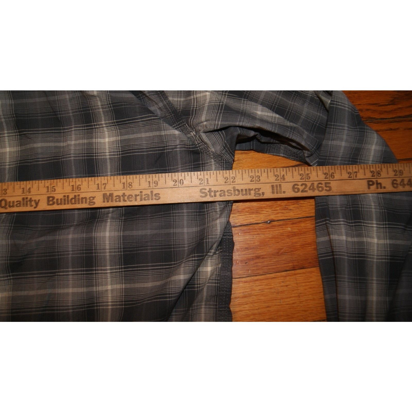 Carhartt Carhartt Western Plaid Shirt Pearl Snap Gray Mens Medium Size US M / EU 48-50 / 2 - 8 Thumbnail