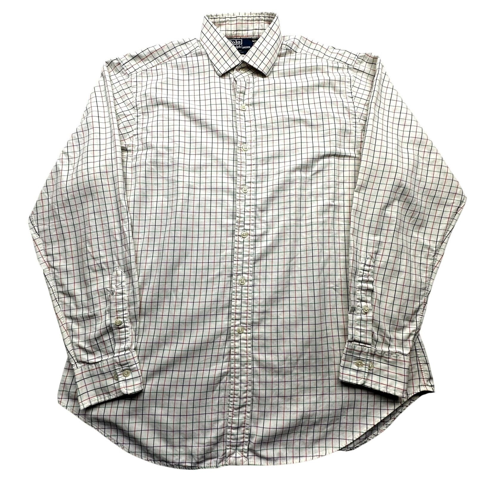 Polo Ralph Lauren Vintage Polo Ralph Lauren Regent Fit Button Shirt Mens Large Size US L / EU 52-54 / 3 - 1 Thumbnail
