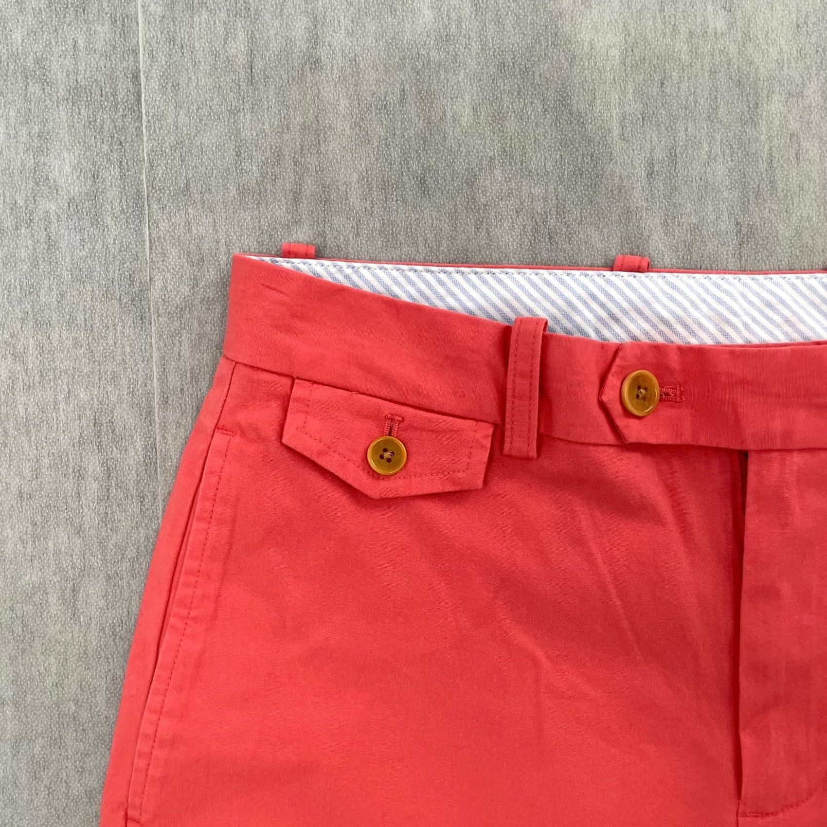 Brooks Brothers Brooks Brothers Shorts Adult 30 Bermuda Short Supima Cotton Mens NEW Pink Coral Size US 30 / EU 46 - 3 Thumbnail