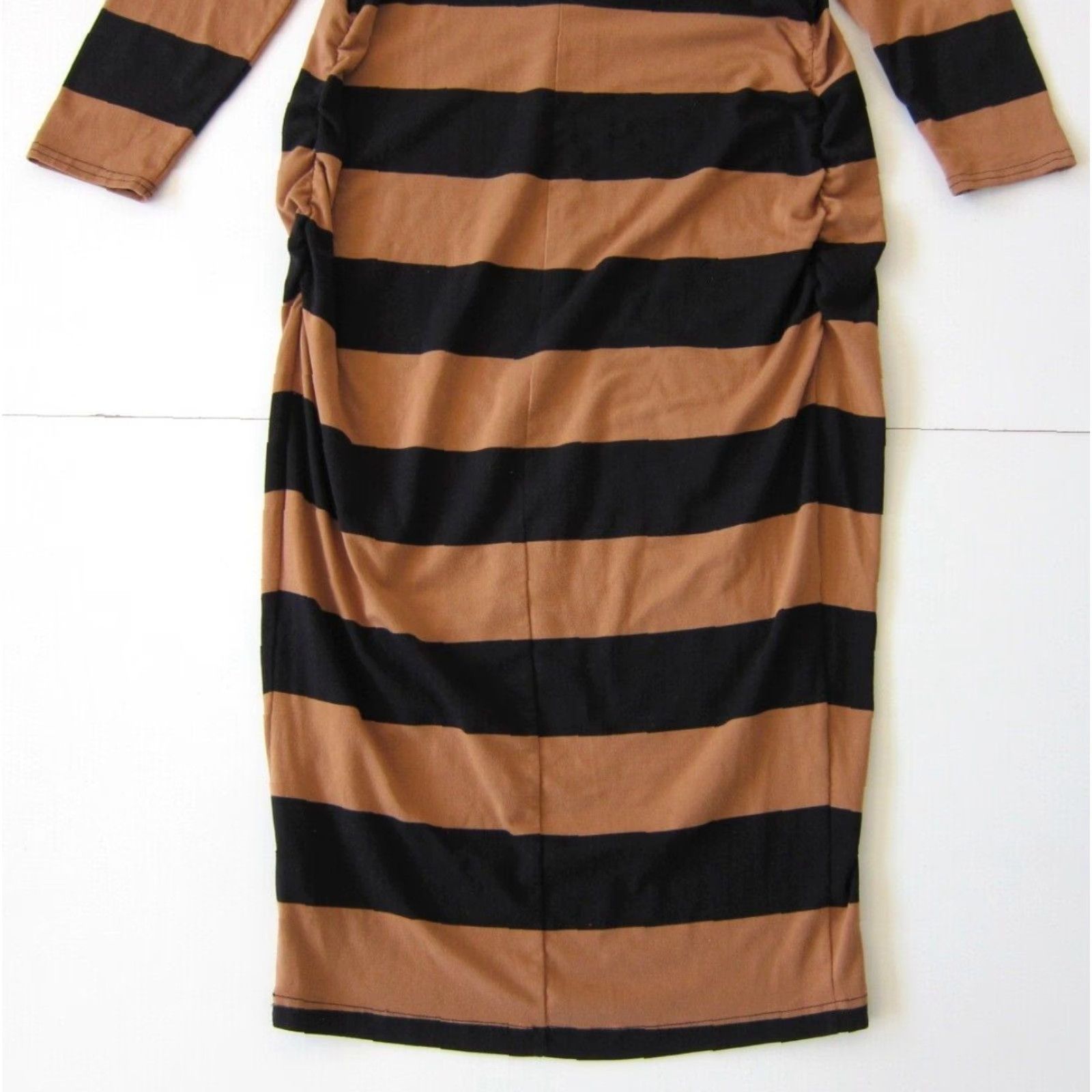 Old Navy Old Navy Stretch Stripe 3/4 Sleeve Bodycon Maternity Dress M Size M / US 6-8 / IT 42-44 - 6 Thumbnail