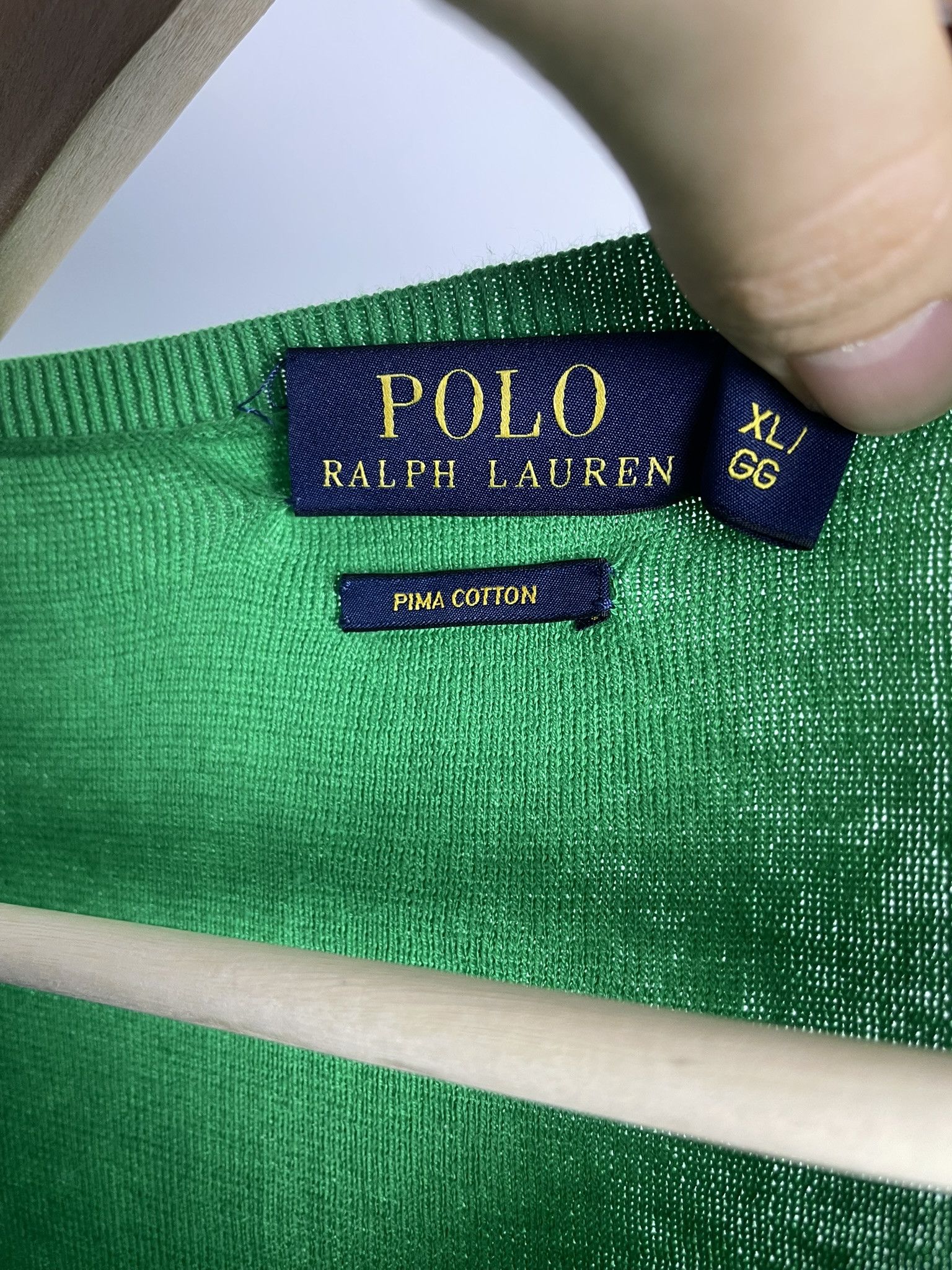 Ralph Lauren Ralph Lauren V-Neck Sweater Size US XL / EU 56 / 4 - 9 Thumbnail