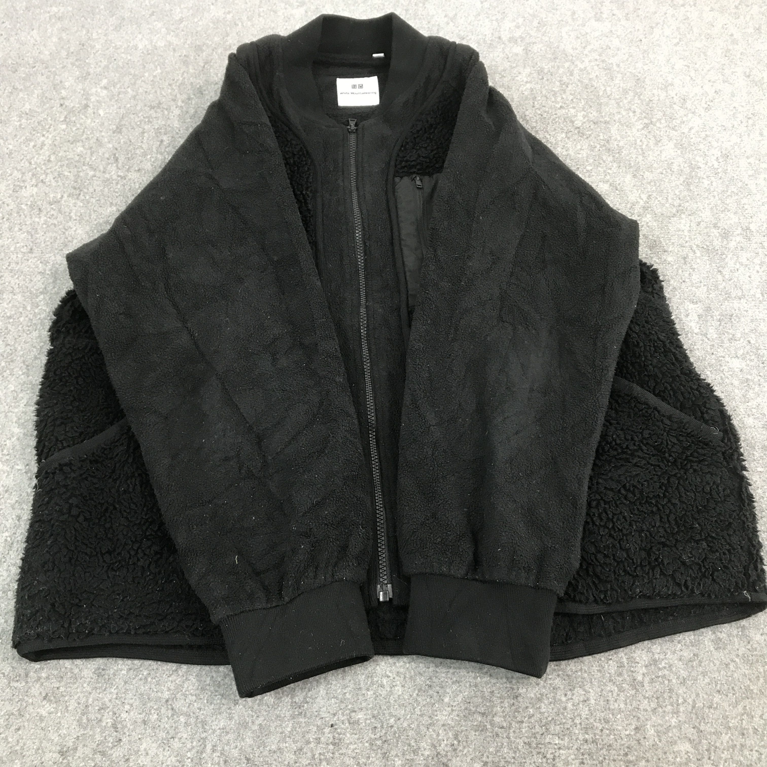 Uniqlo × White Mountaineering UNIQLO x WHITE MOUNTAINEERING FLEECE HALF BUTTON JACKET Size US L / EU 52-54 / 3 - 8 Thumbnail