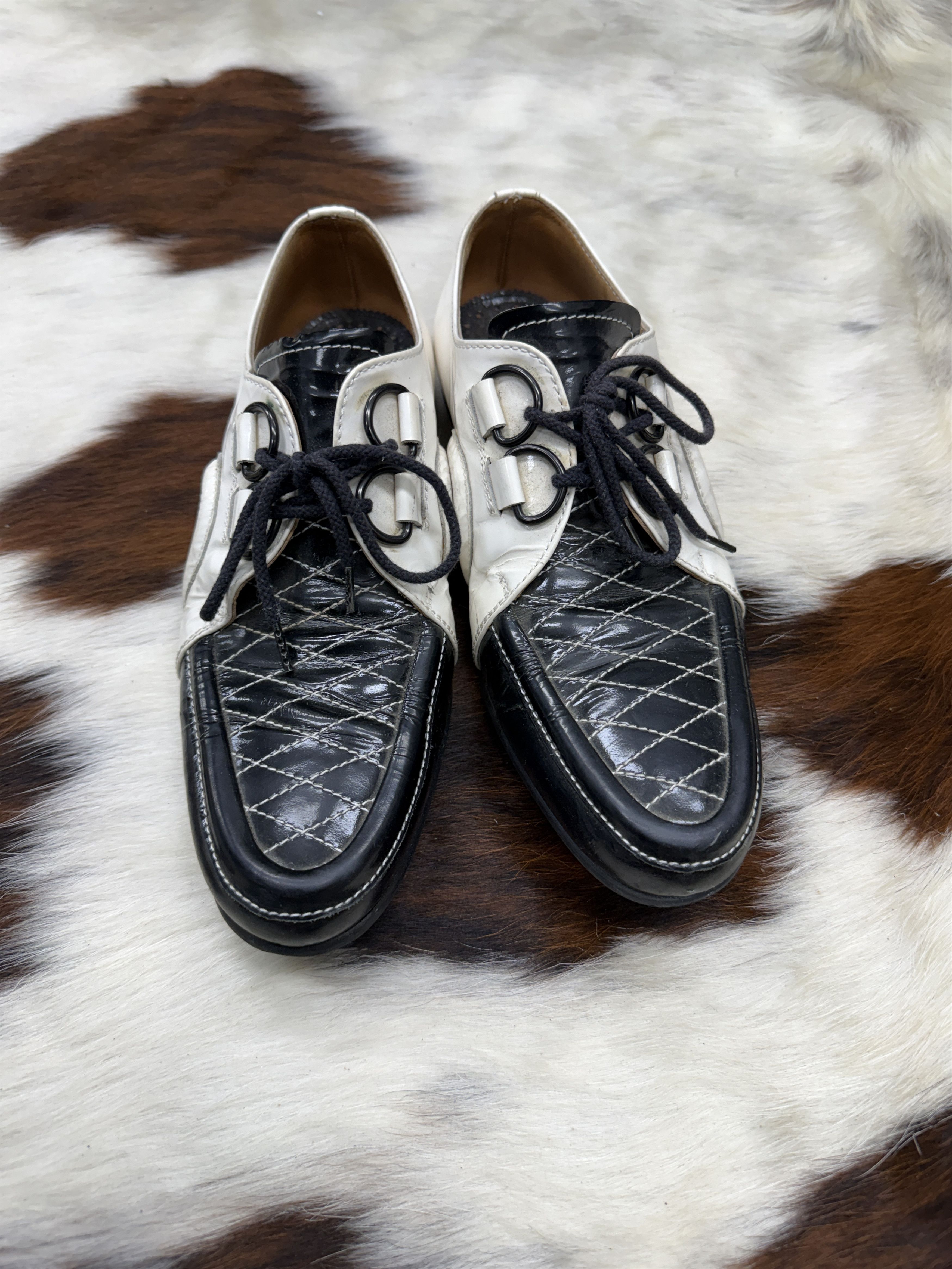 Number (N)ine Number Nine 04SS “dream baby dream” Gibson Loafer Shoes Size US 6 / EU 39 - 2 Thumbnail