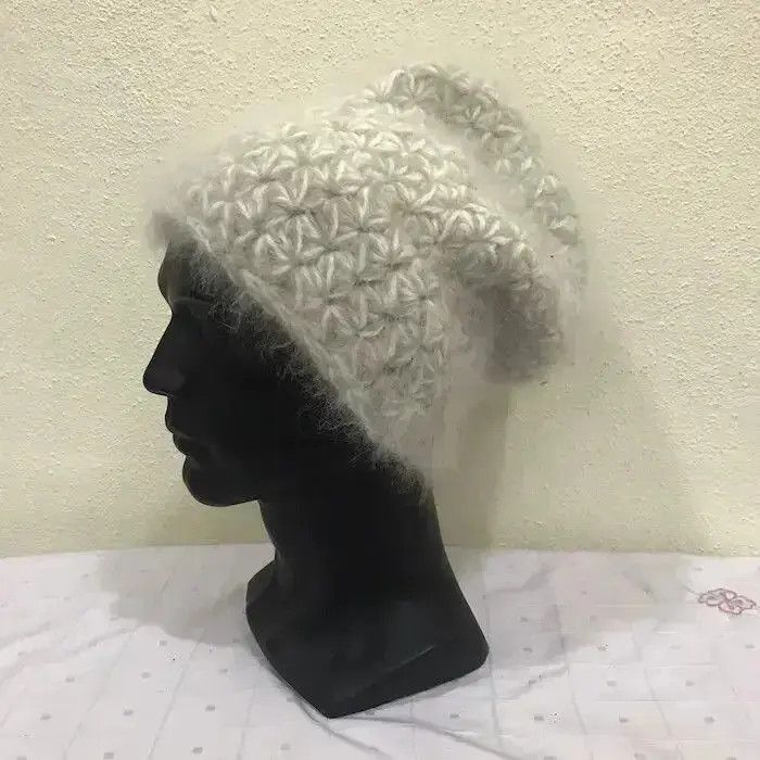 Japanese Brand Rare Design Japanese Brand Fleece Beanie Hat Size ONE SIZE - 2 Thumbnail