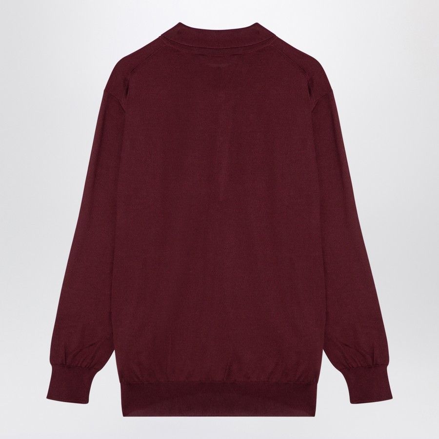 Prada o1d2blof0924 Polo Shirts in Burgundy Size XS / US 0-2 / IT 36-38 - 2 Thumbnail