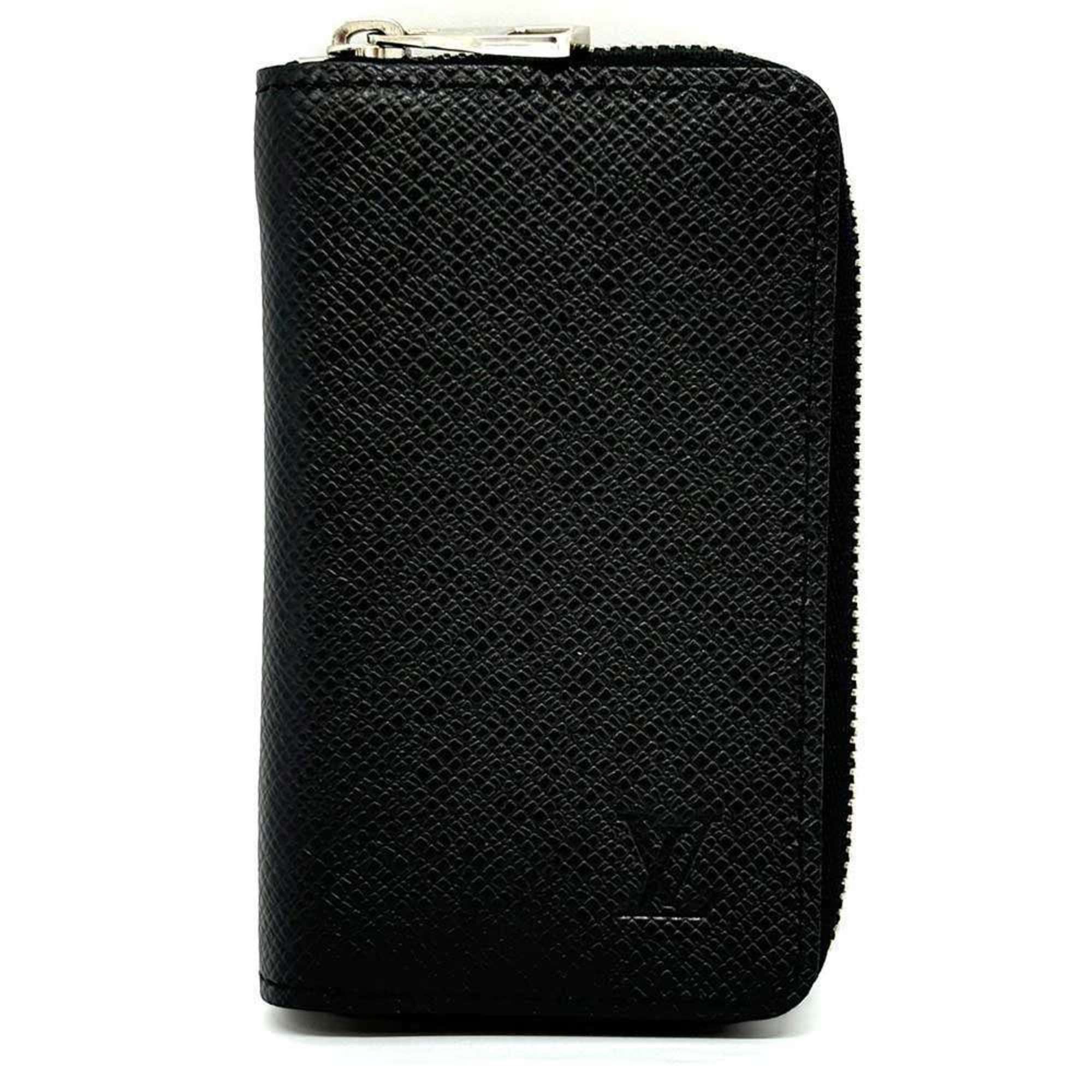 Louis Vuitton Louis Vuitton Zippy Coin Purse Taiga Black Essential M30511 LOUIS VUITTON Size ONE SIZE - 1 Thumbnail