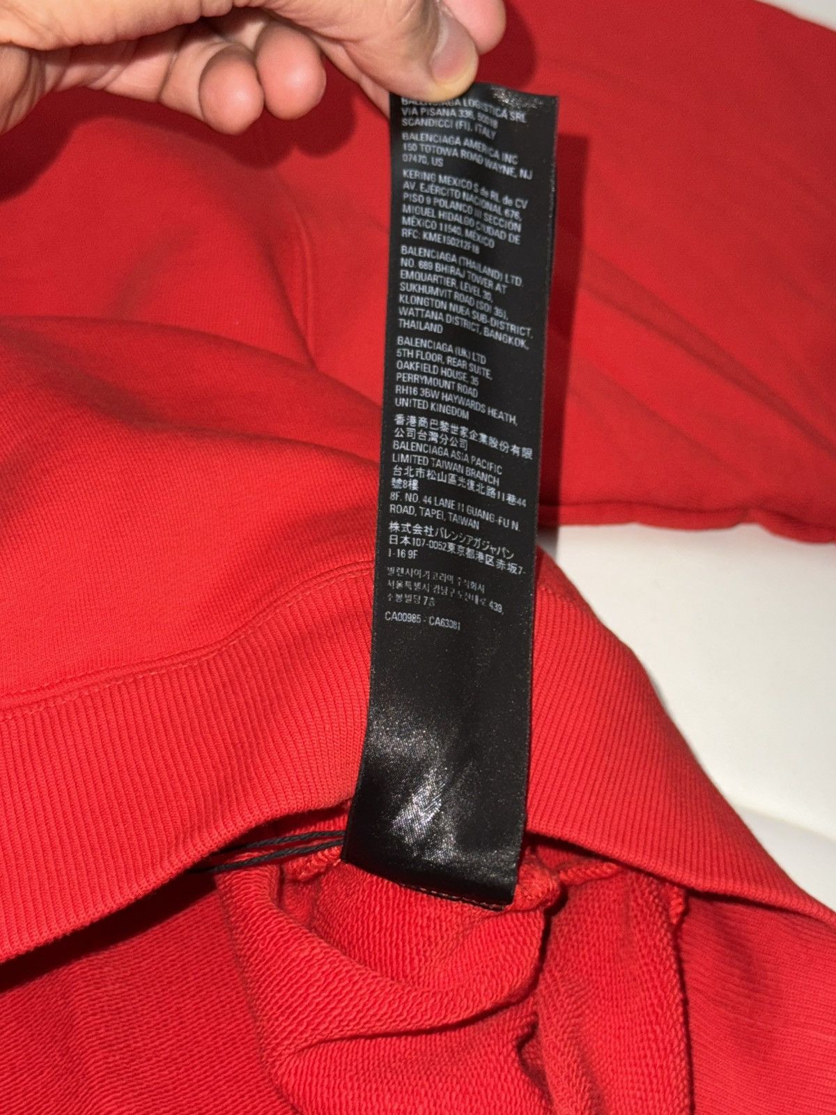 Balenciaga Balenciaga logo hoodie Size US S / EU 44-46 / 1 - 6 Thumbnail