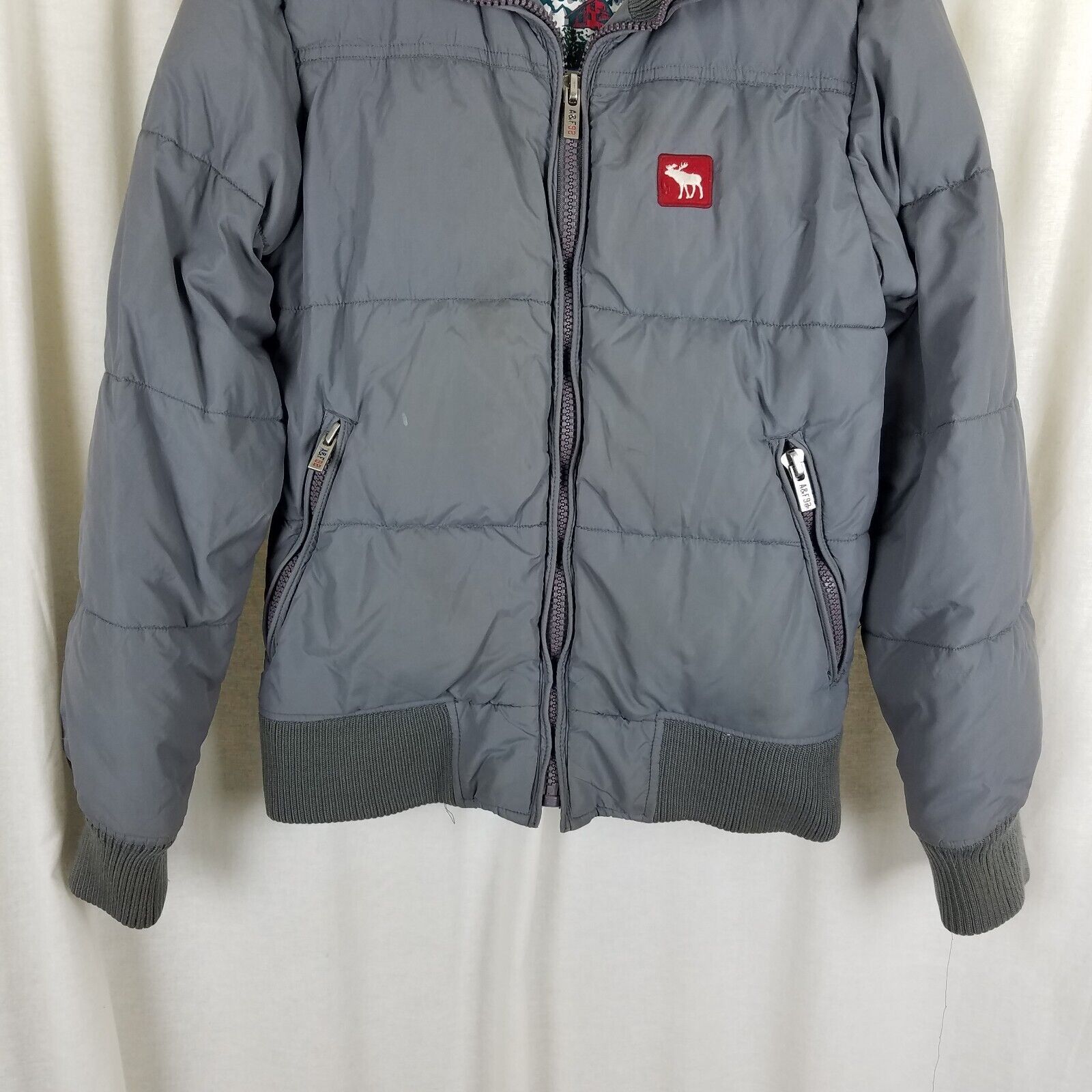 Abercrombie & Fitch Vtg A&F Abercrombie & Fitch Down Puffer Jacket Parka 90s Y2K Size US S / EU 44-46 / 1 - 3 Thumbnail