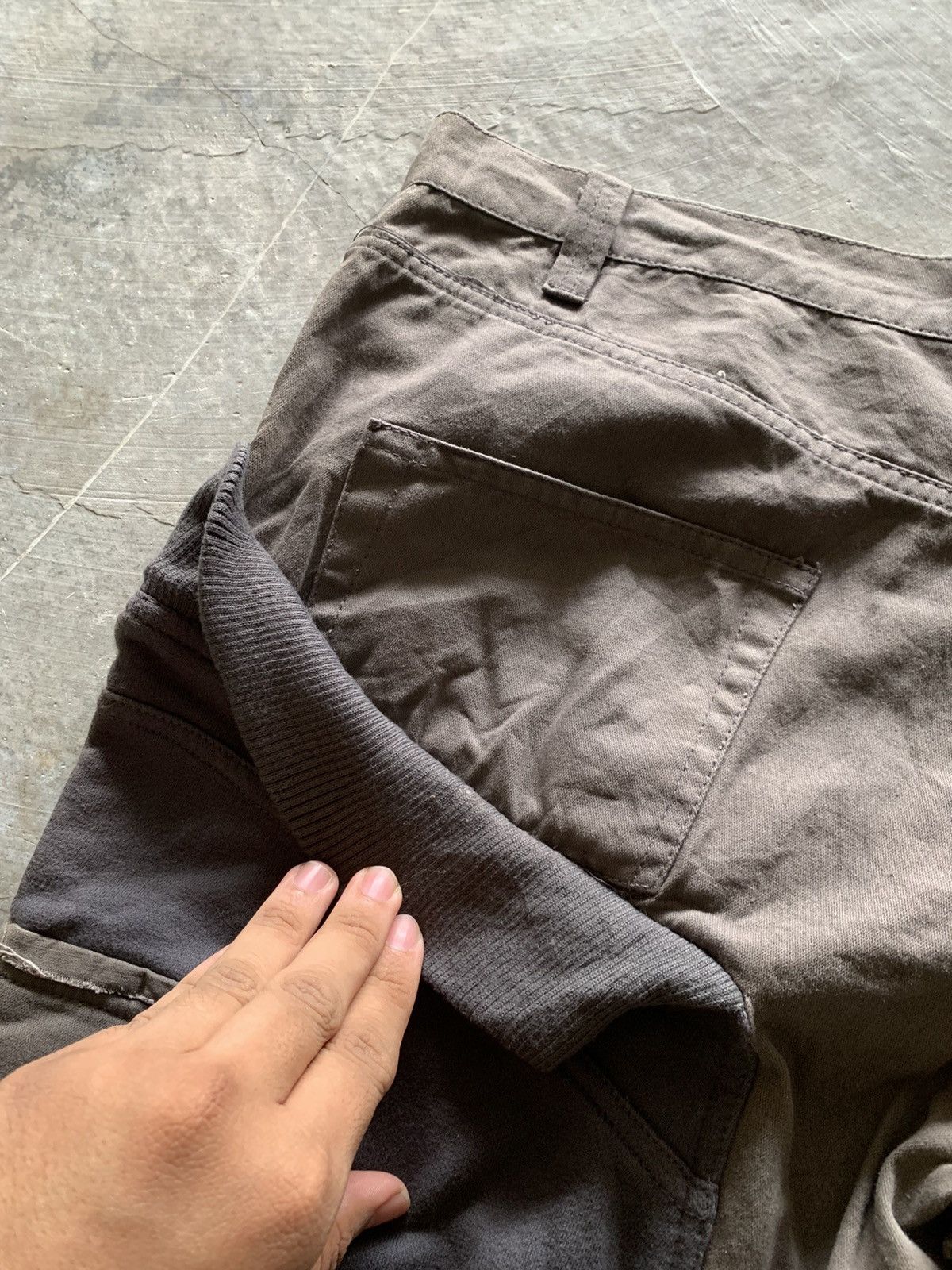 20471120 × Hysteric Glamour × Le Grande Bleu (L.G.B.) vintage hybrid cargo sweatpant punk army style Size US 37 - 14 Thumbnail