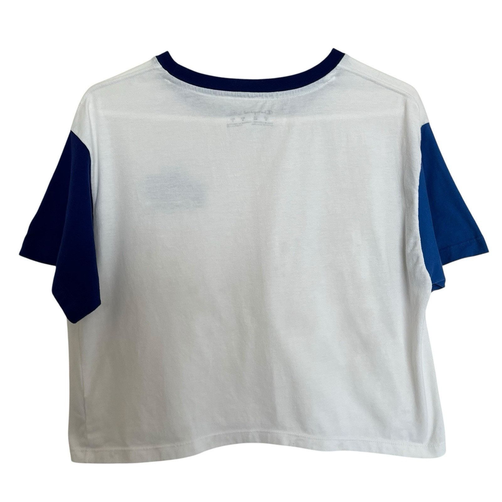 Champion Champion | Colorblock Boxy Cropped Tee Top Woman's Medium Size M / US 6-8 / IT 42-44 - 8 Thumbnail