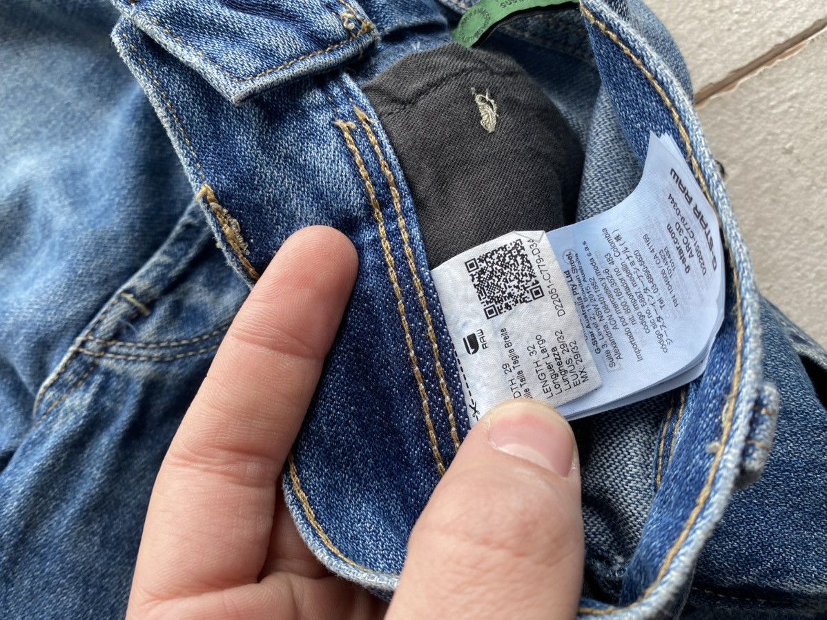G-Star 00s Y2K G-Star RAW Arc 3D Men’s Jeans Vintage Wash Denim Size US 30 / EU 46 - 14 Thumbnail