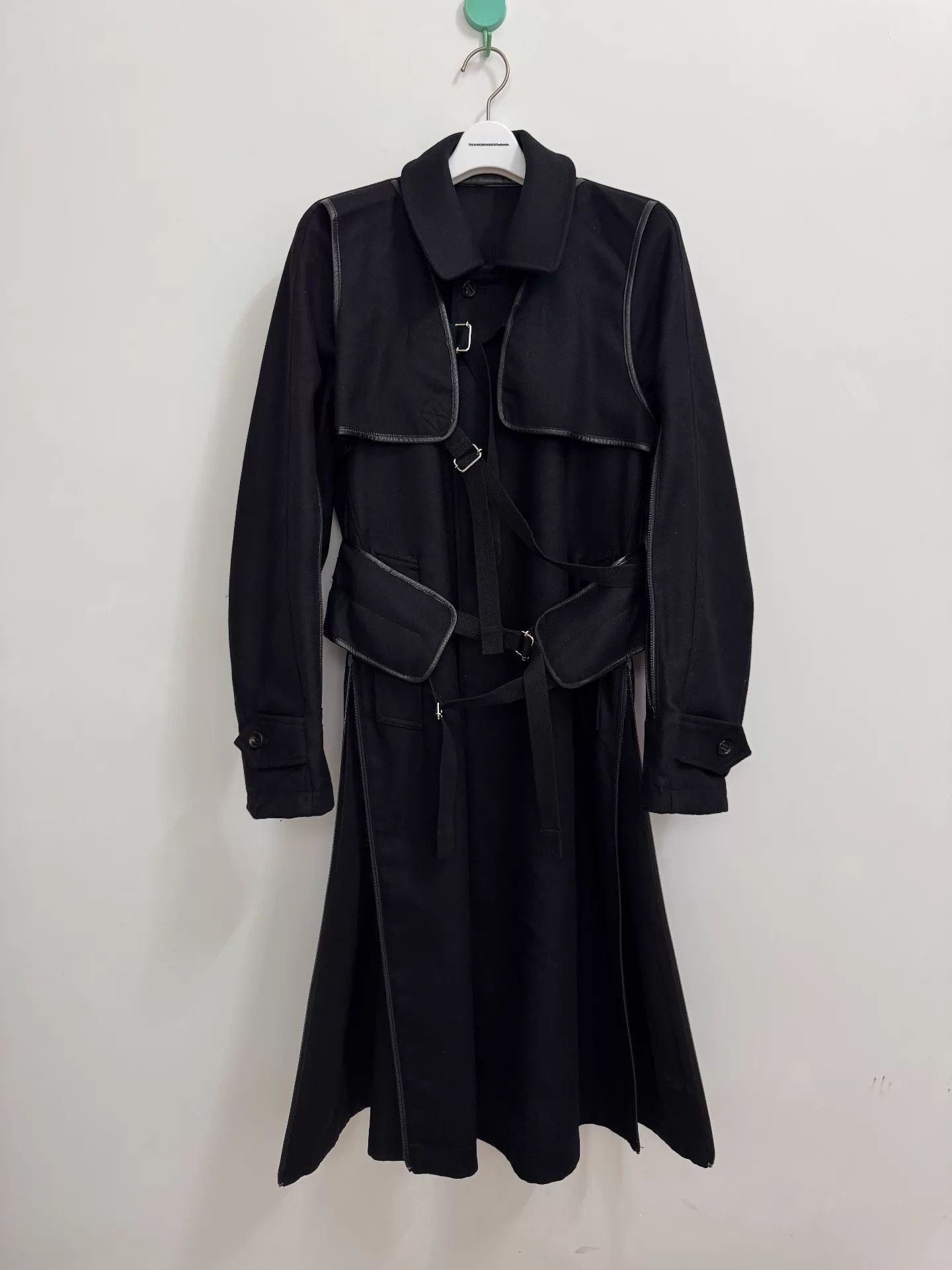 Takahiromiyashita The Soloist. TAKAHIROMIYASHITA reversible long coat 44 Size M / US 6-8 / IT 42-44 - 1 Thumbnail