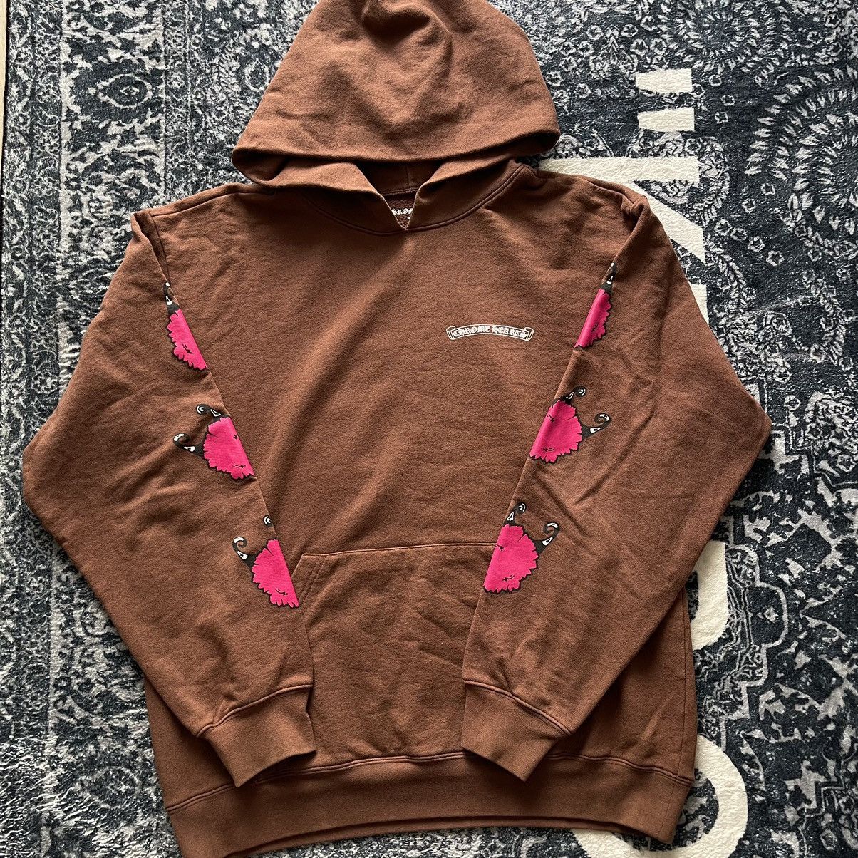 chromehearts mattyboy パーカー　ブラウン CHROME HEARTS クロムハーツ パーカー マッティボーイ コラボ