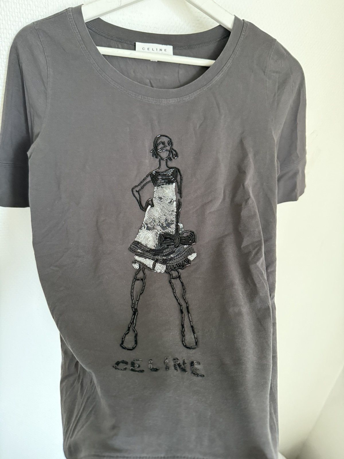 Celine Celine Phoebe Philo Era T-Shirt – Size M – Archive Size M / US 6-8 / IT 42-44 - 2 Thumbnail