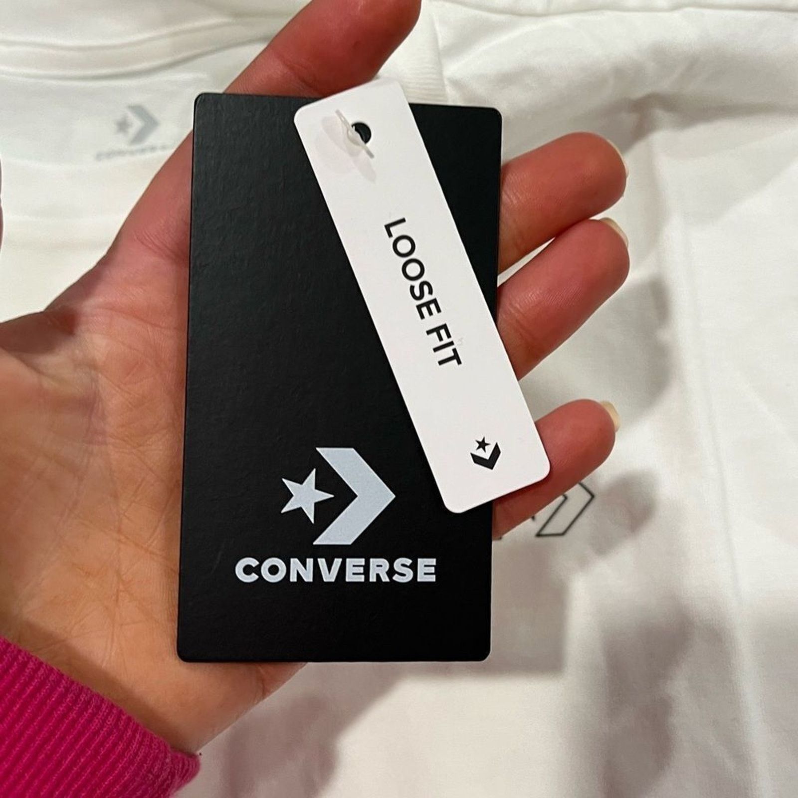 Converse NWT Converse Coastal Vibes Knit Tee Crewneck White Small Size S / US 4 / IT 40 - 4 Thumbnail