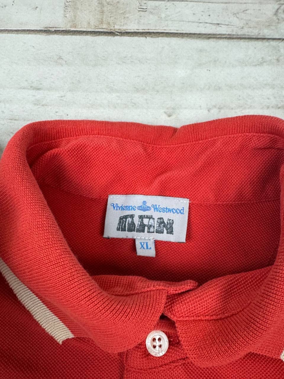 Vivienne Westwood Vivienne Westwood Polo Shirt Logo Orb Size US XL / EU 56 / 4 - 7 Thumbnail