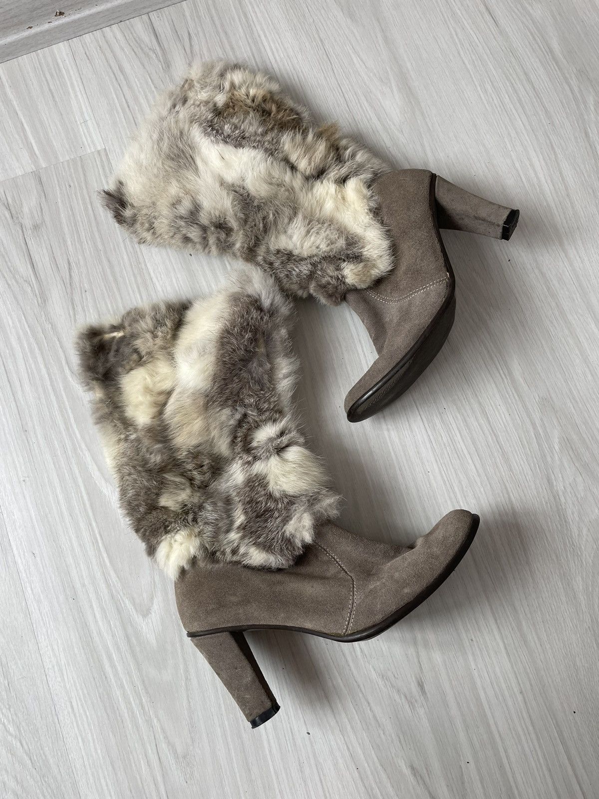 Vintage Vintage fur boots Size US 7.5 / IT 37.5 - 8 Thumbnail