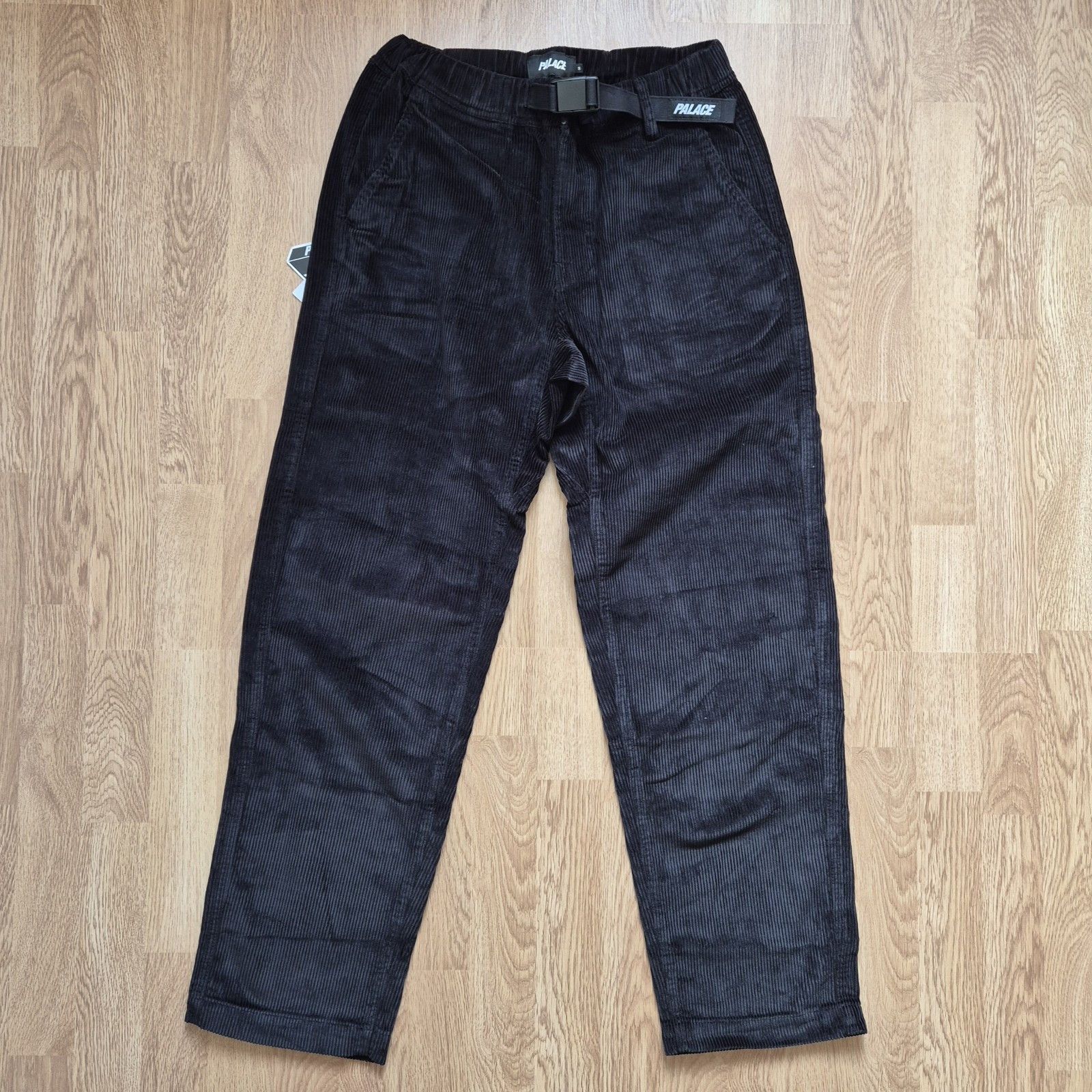 Palace Palace Plain Cord Belter Trousers Black Small Brand New FW22 Size US 30 / EU 46 - 2 Thumbnail