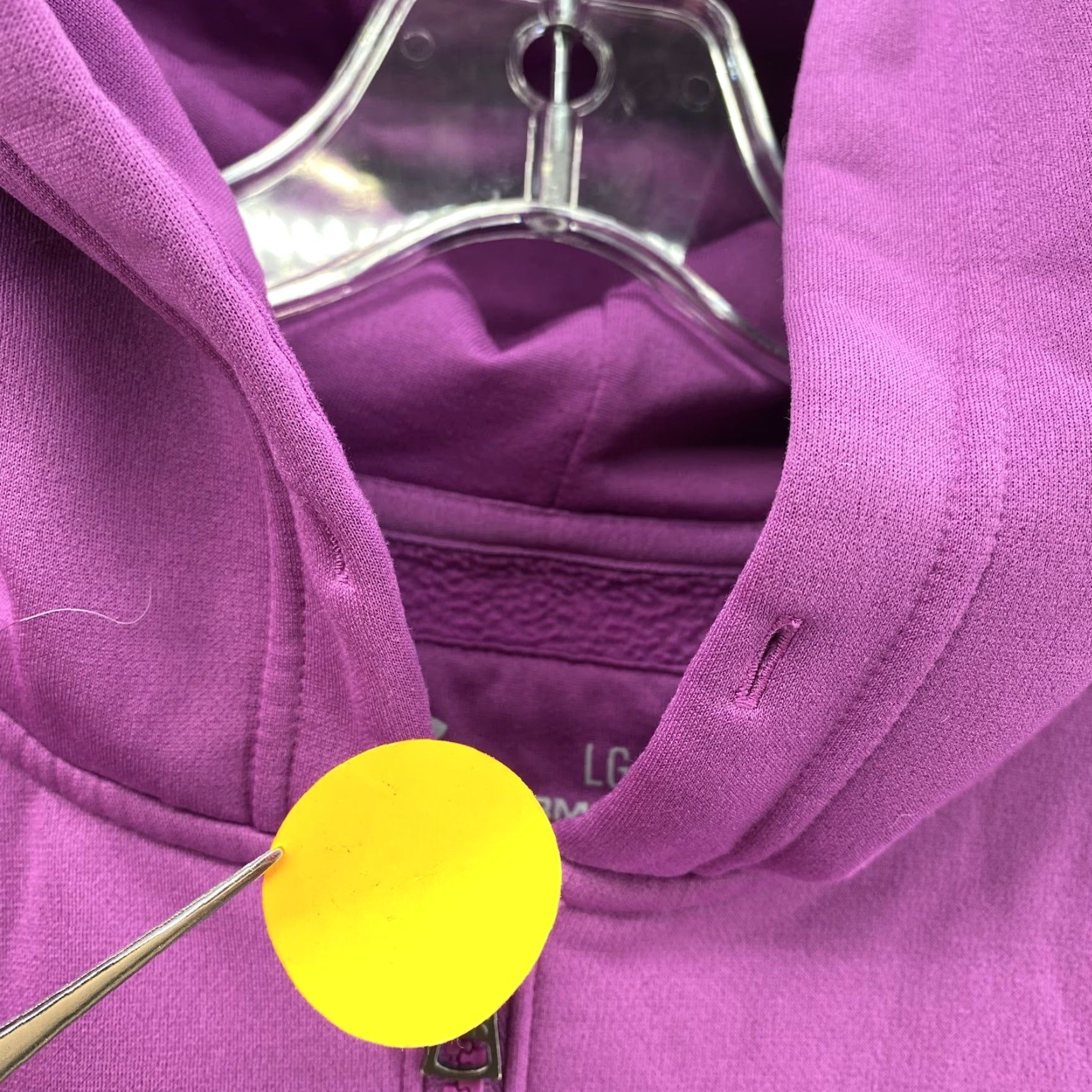 Under Armour Under Armour Storm Jacket Womens Large Pink Hoodie Full Zip Fleece Sportswear Size L / US 10 / IT 46 - 4 Thumbnail