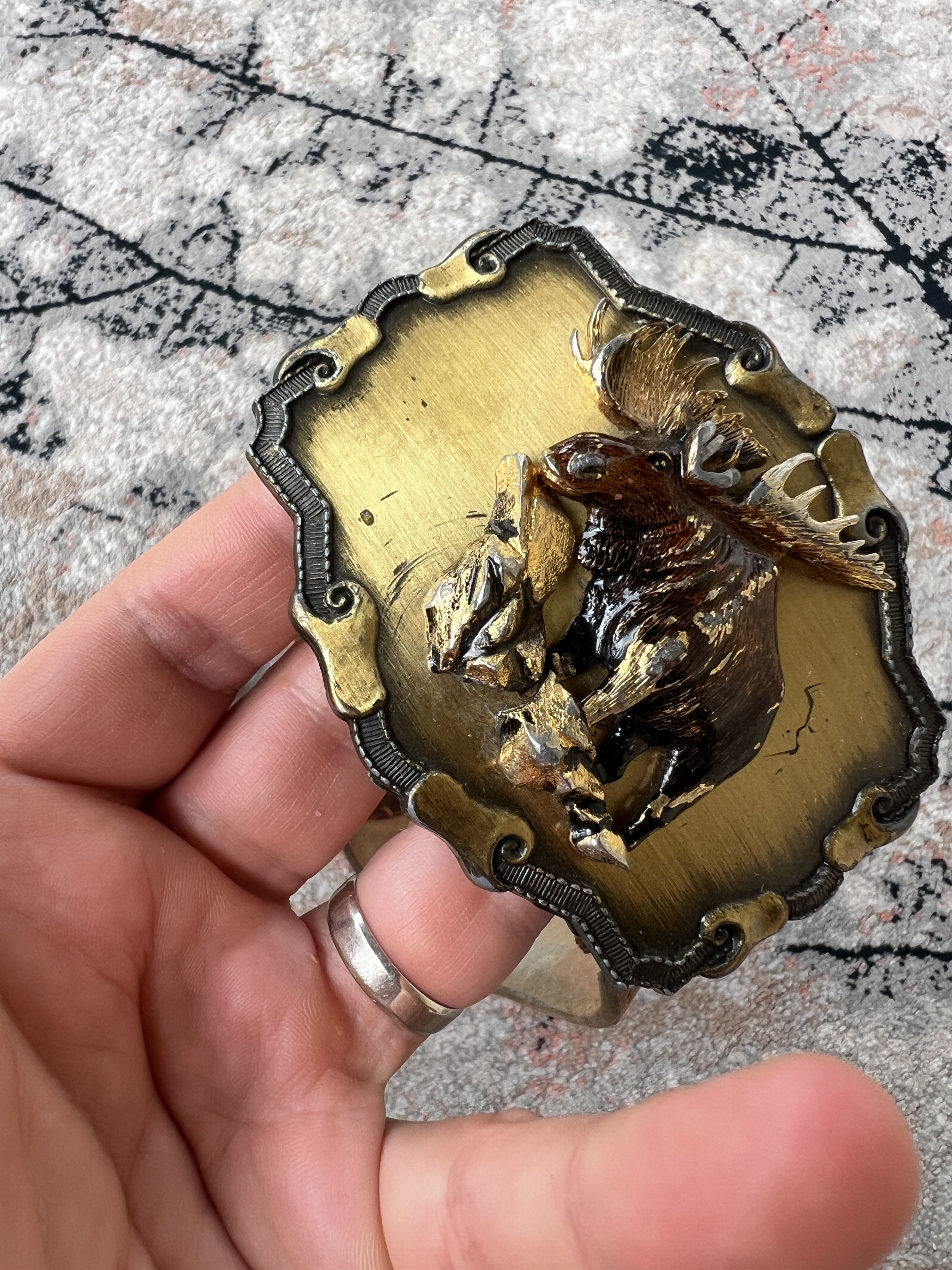 Leather New Orleans Leather Belt Size ONE SIZE - 3 Thumbnail