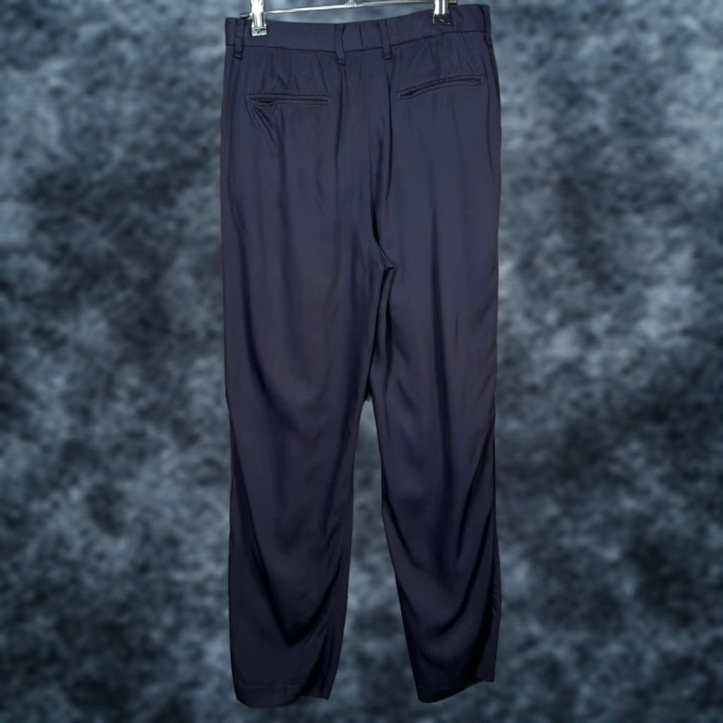 Rag & Bone rag & bone Womens Size 2 Blue Viscose Pleated Tapered Leg Pants Size 28" / US 6 / IT 42 - 1 Thumbnail