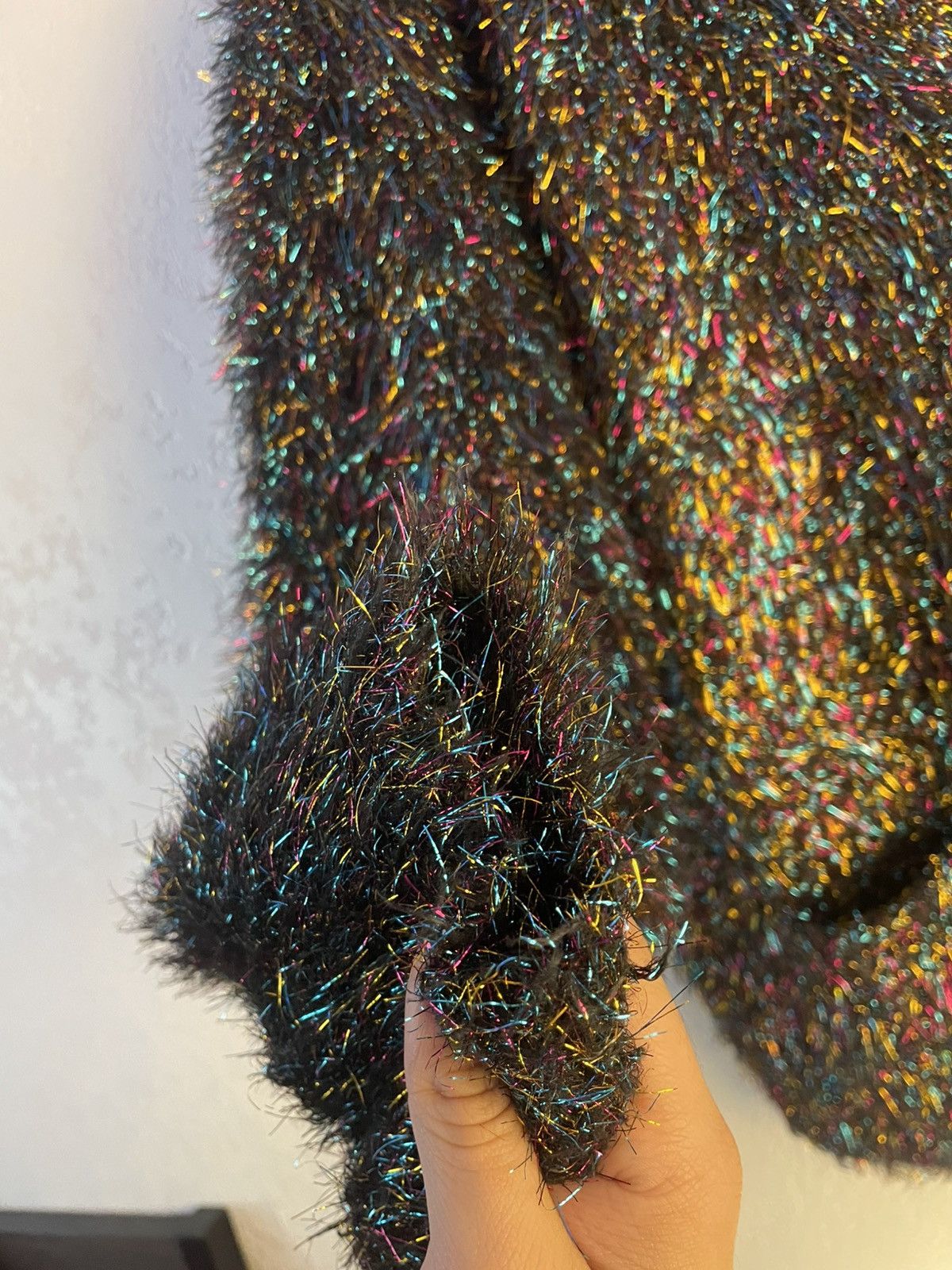 Supreme FW23 sparkle cardigan Size US M / EU 48-50 / 2 - 12 Thumbnail