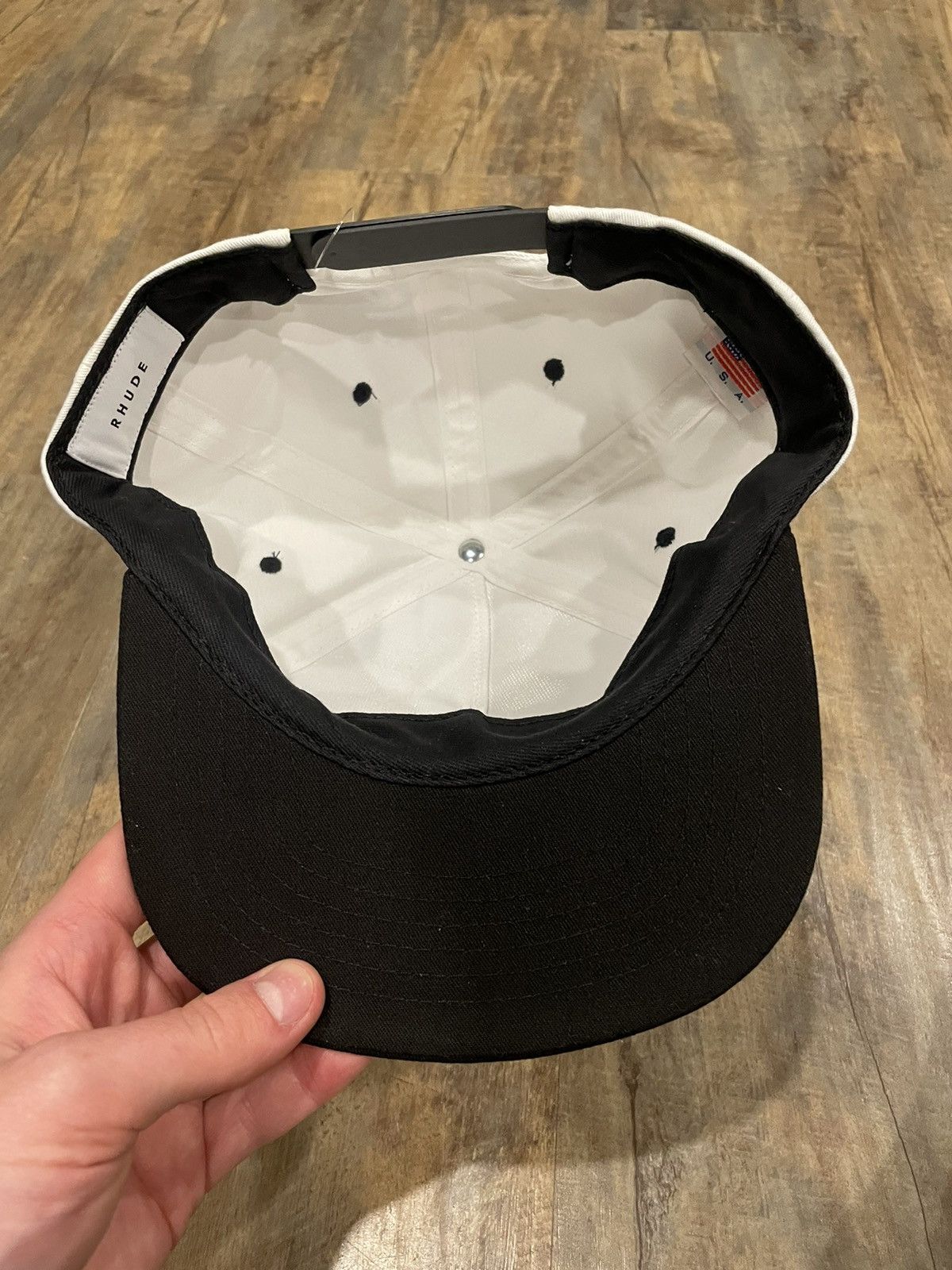 Rhude NEW Rhude Spirit of Ecstacy Snapback Hat 1st Place Podium F1 Size ONE SIZE - 7 Thumbnail