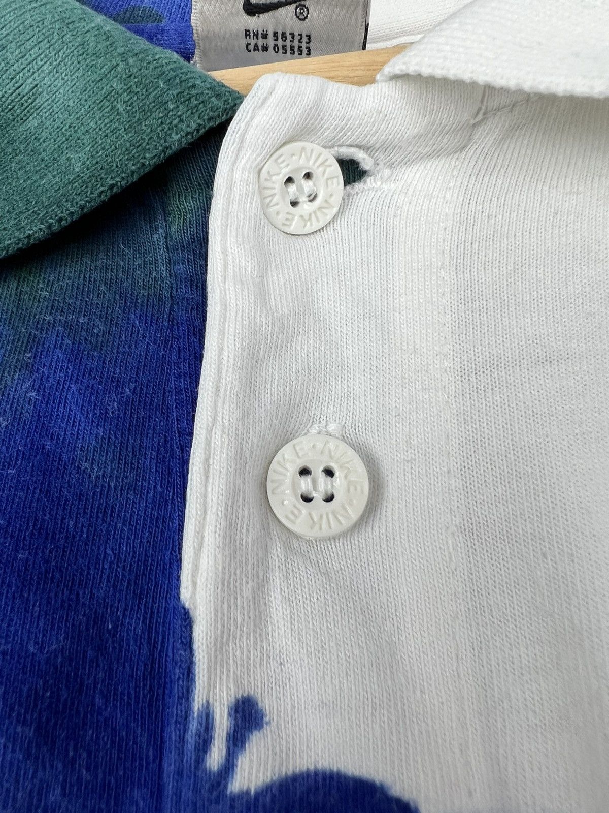Nike × Vintage Nike Challenge Court 90s Polo Shirt tie dye vintage tennis Size US XL / EU 56 / 4 - 5 Thumbnail